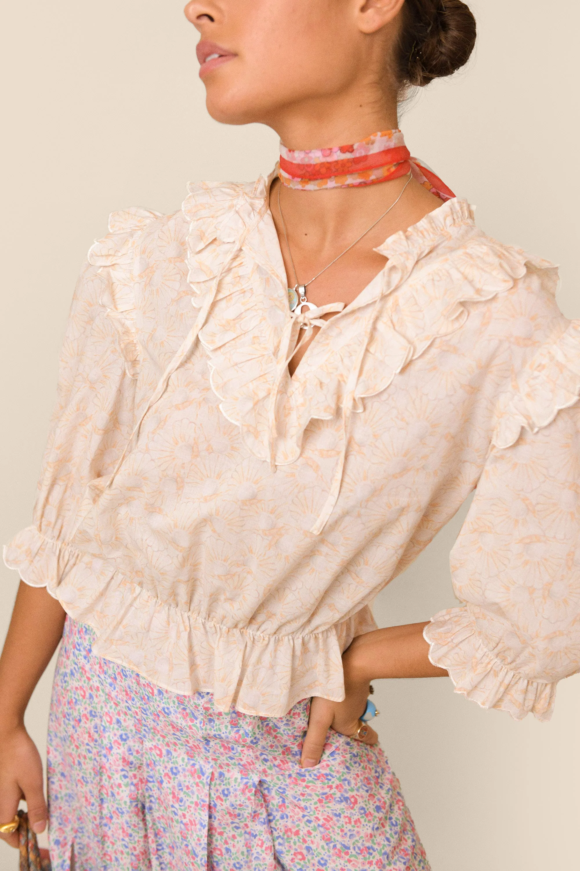 Albie - Pearl Shell Light Cream