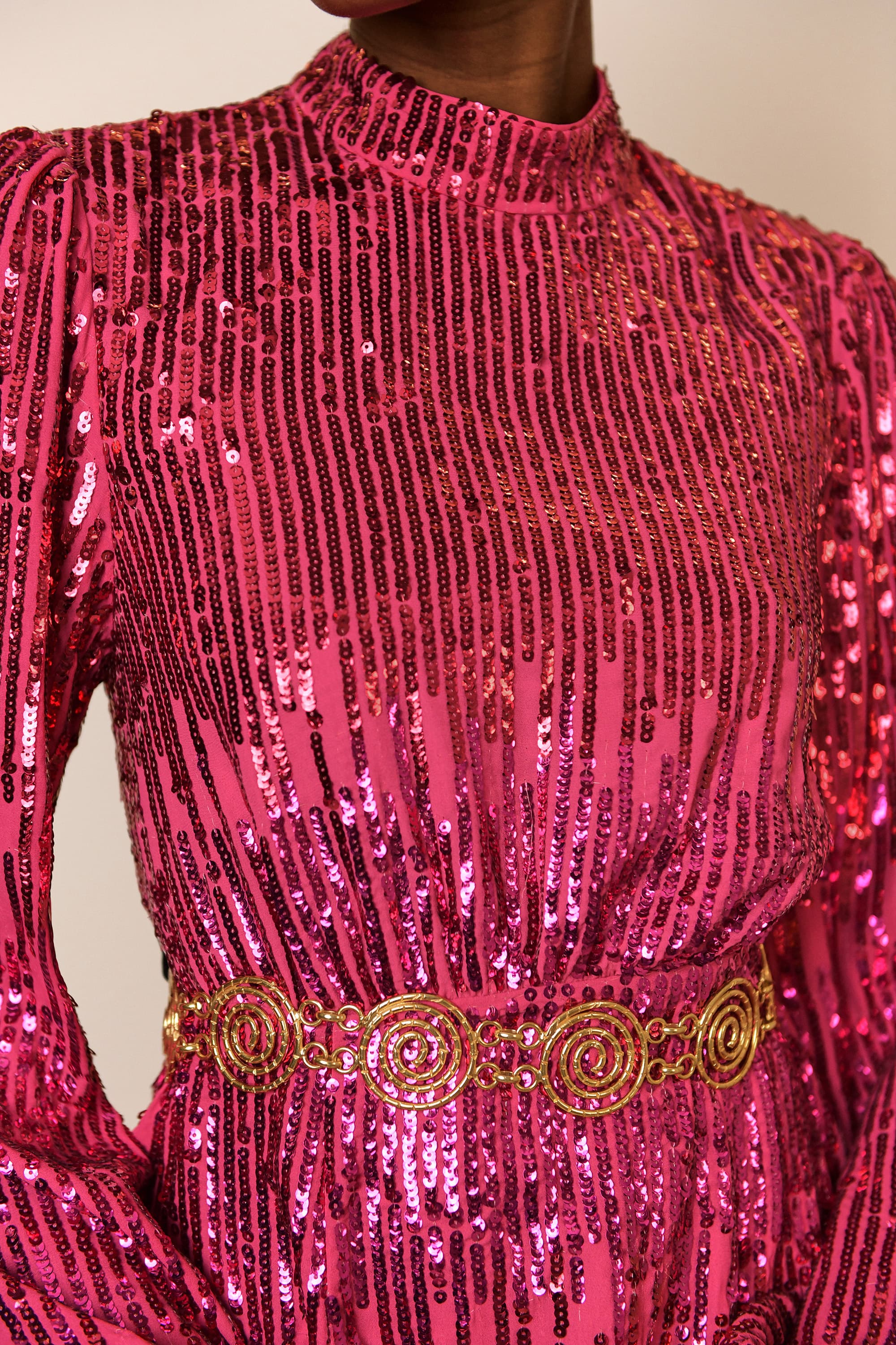 Lara - Hot Pink Sequin