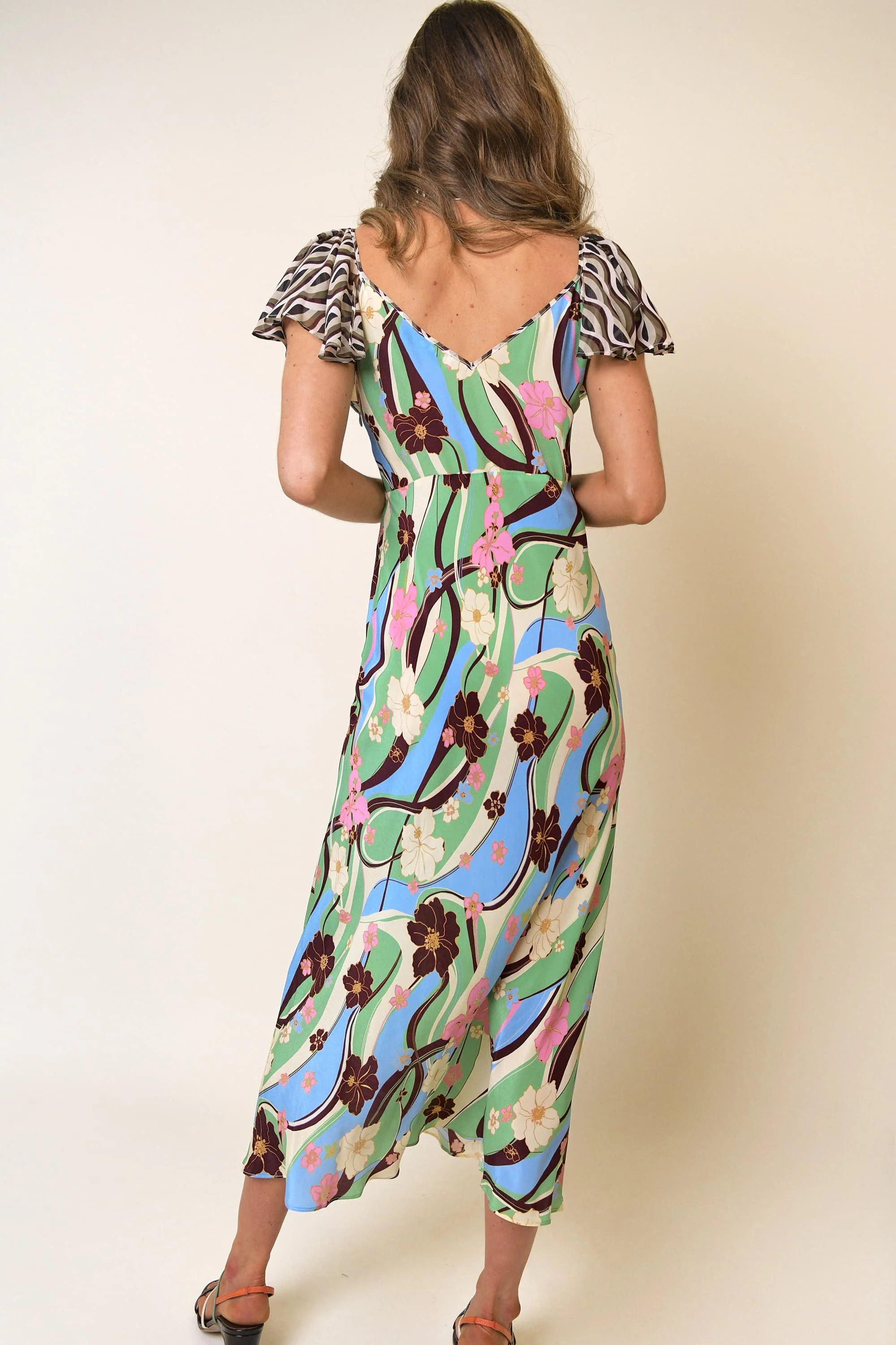 Effie - Hibiscus Geo Mix