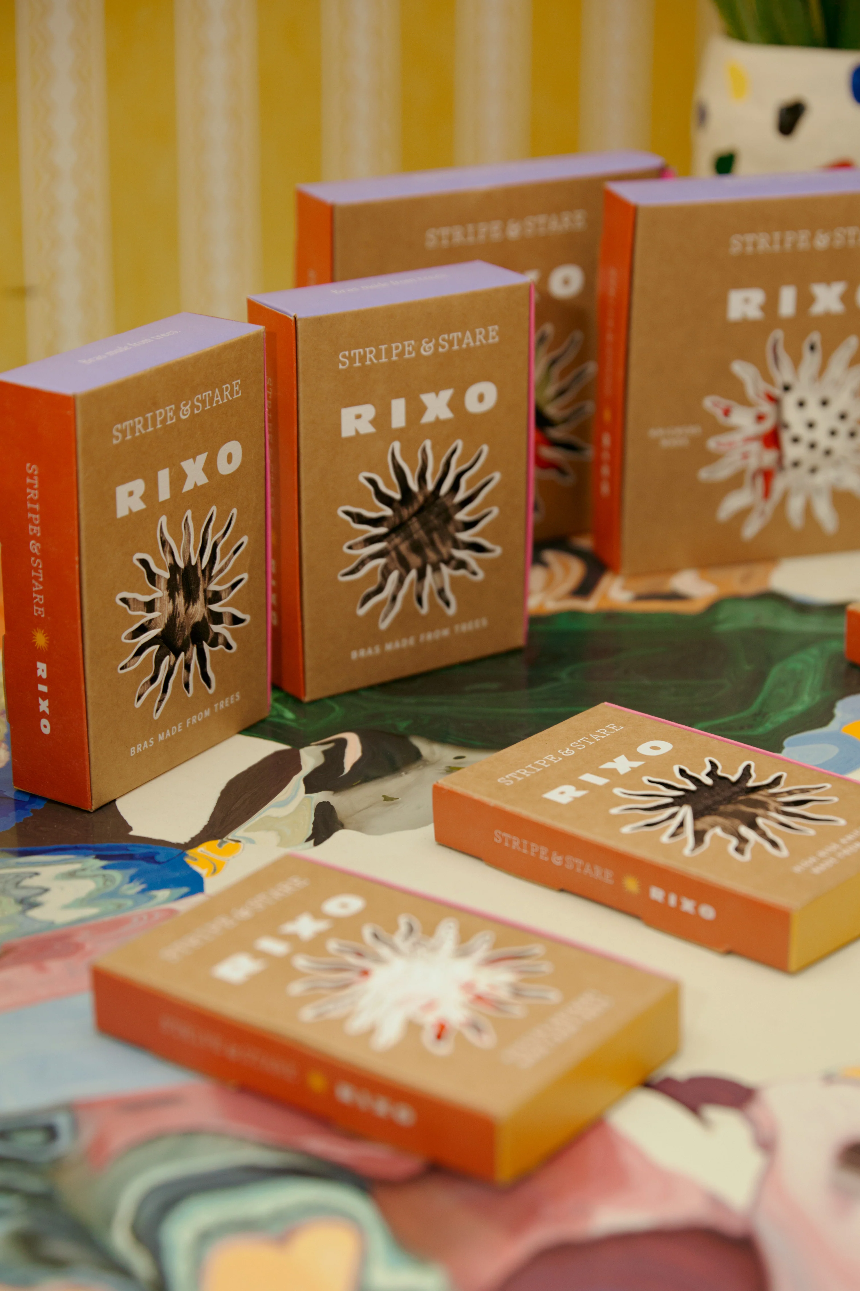 High Rise Knicker - Love Heart Black