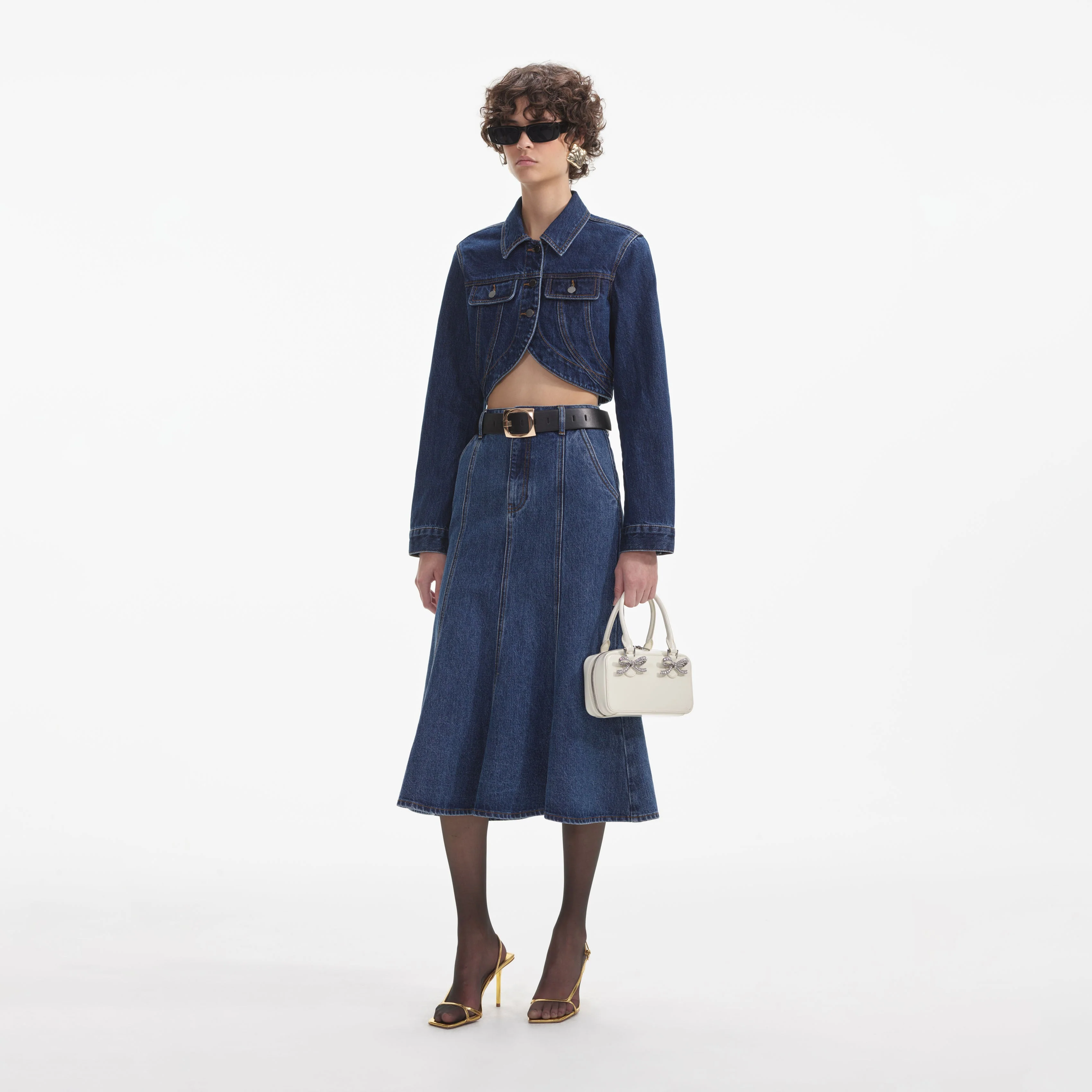 Cropped Denim Jacket