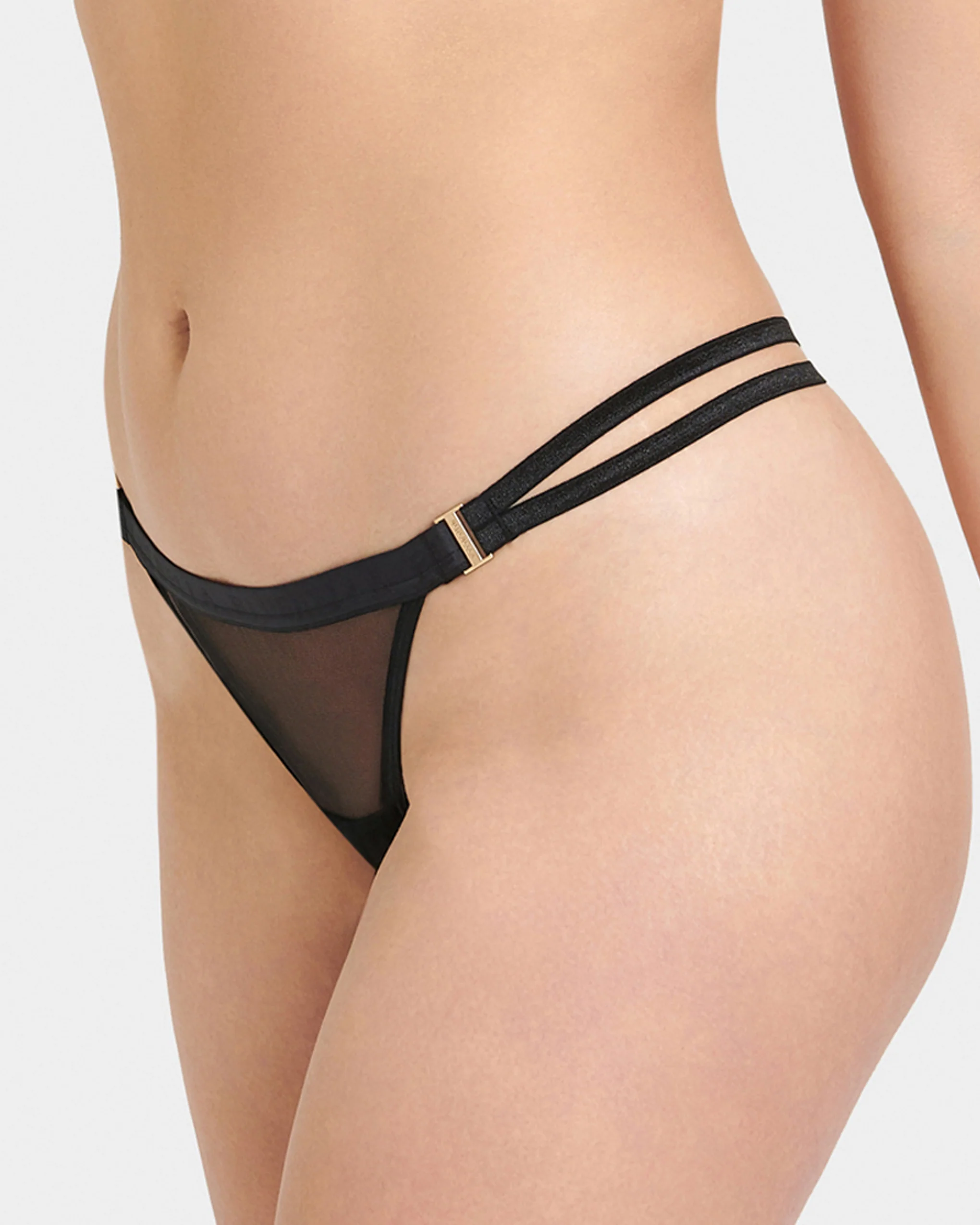 Oslo Thong Black