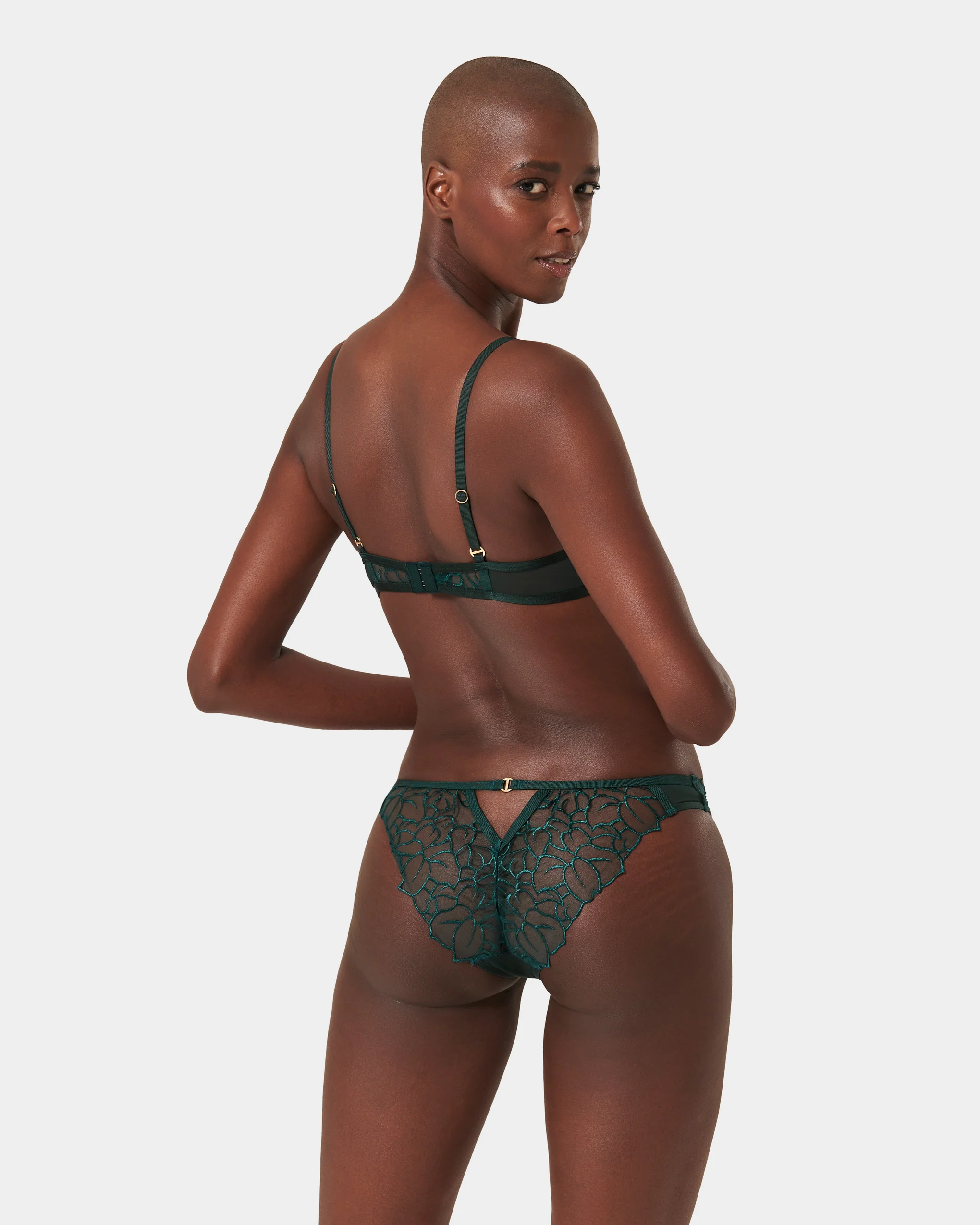 Set: Laurel Botanical Garden Green