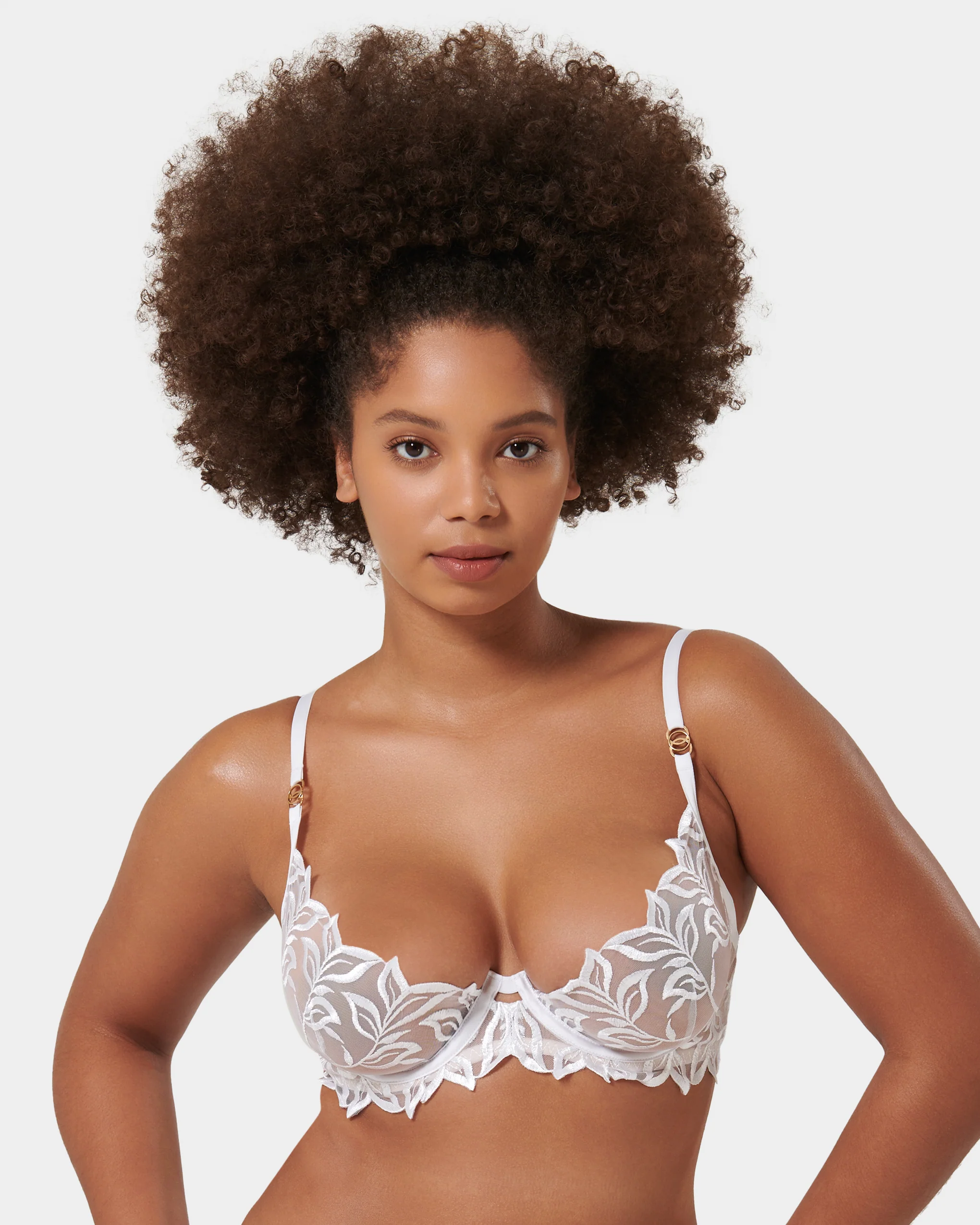 Isadora Wired Bra White