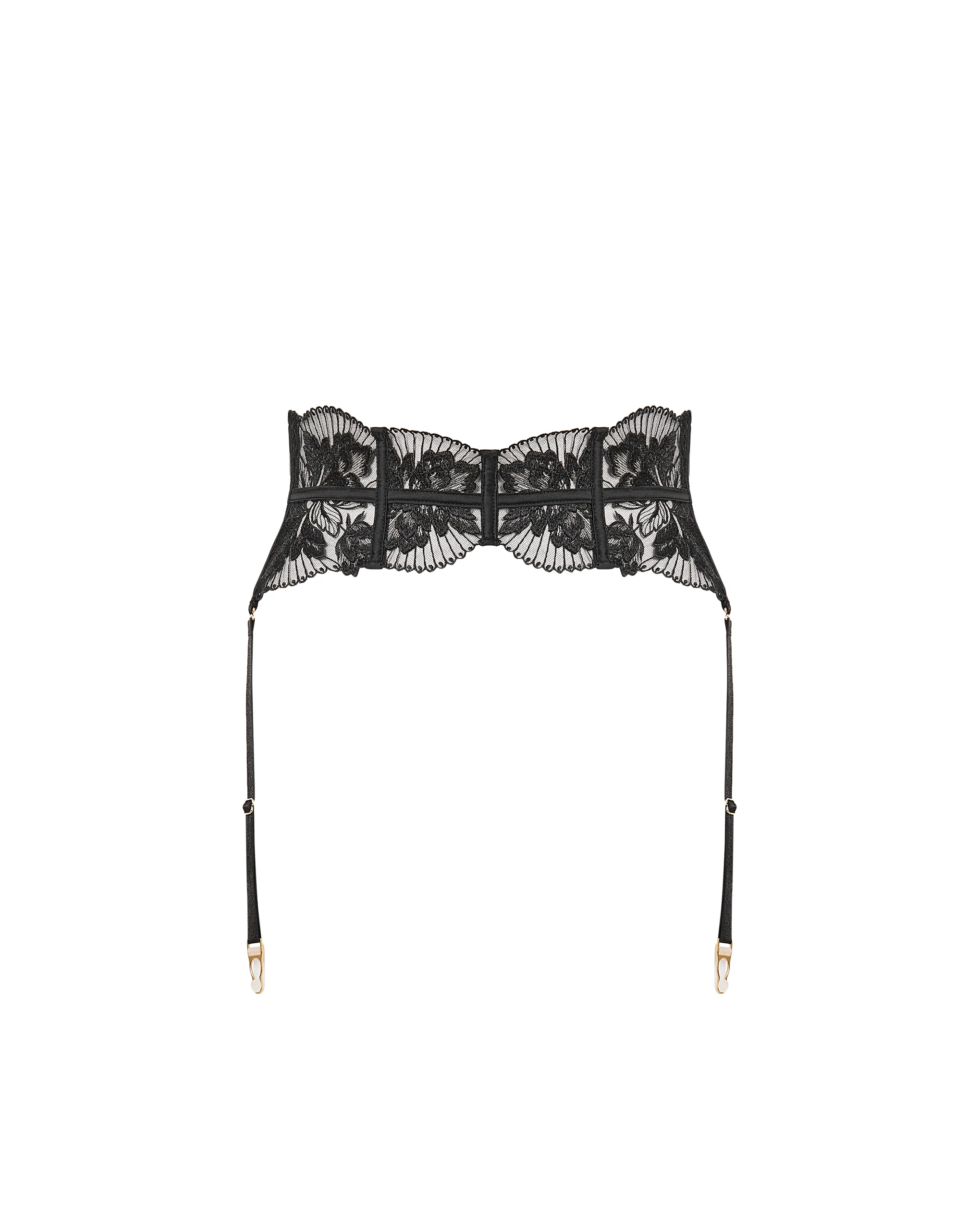Gabriella Waspie Suspender Black
