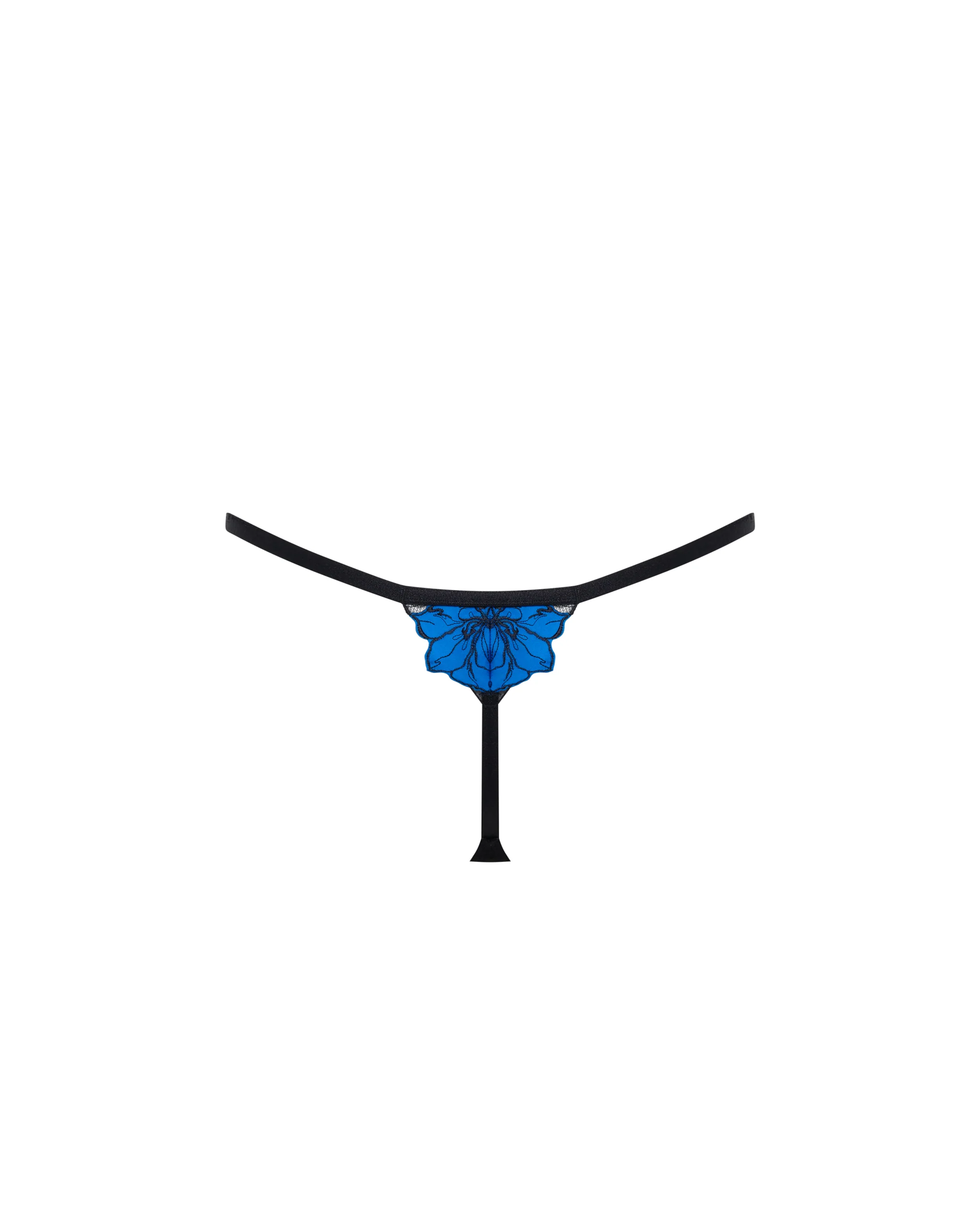 Sorento Thong Black/Egyptian Blue
