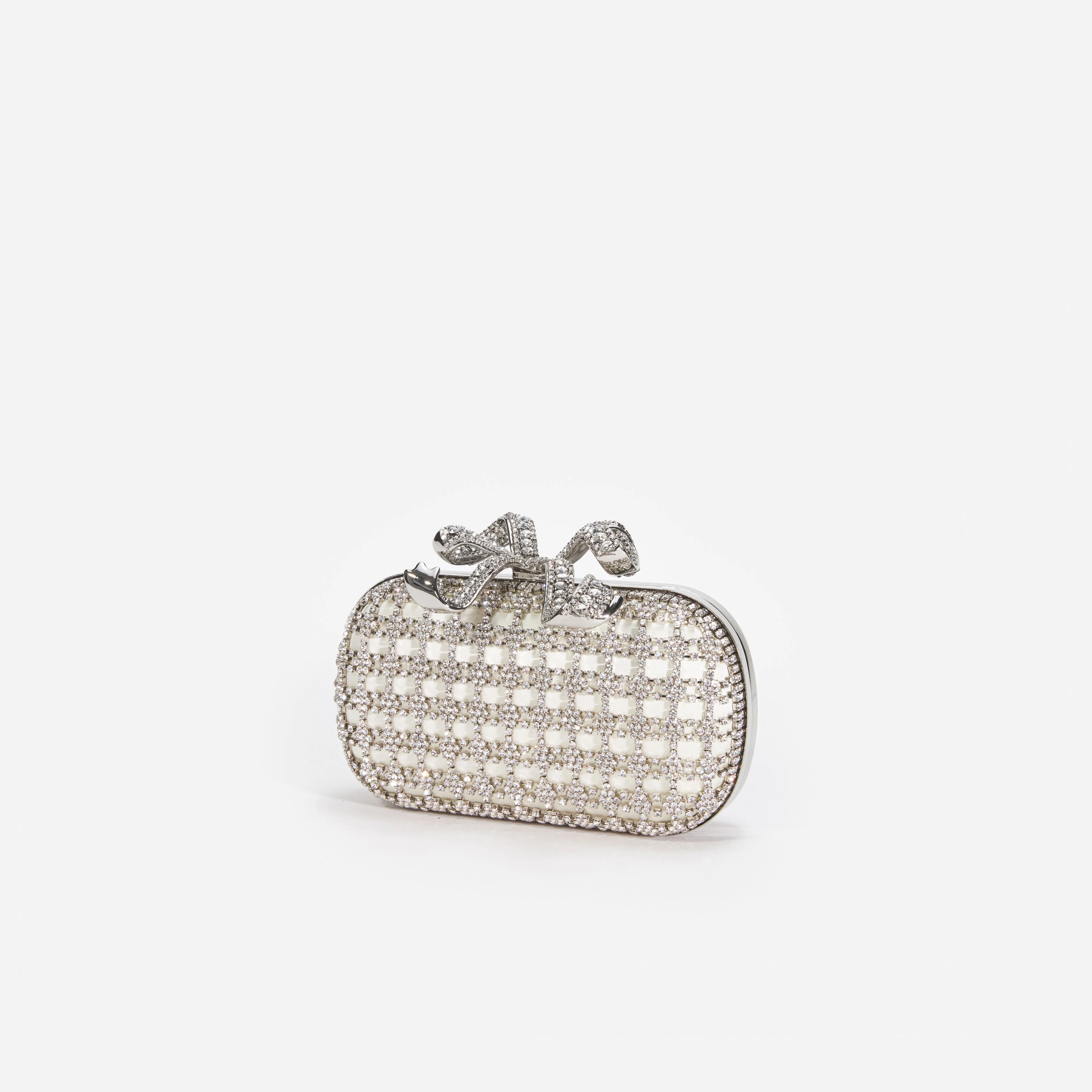 Champagne Crystal Clutch Bag