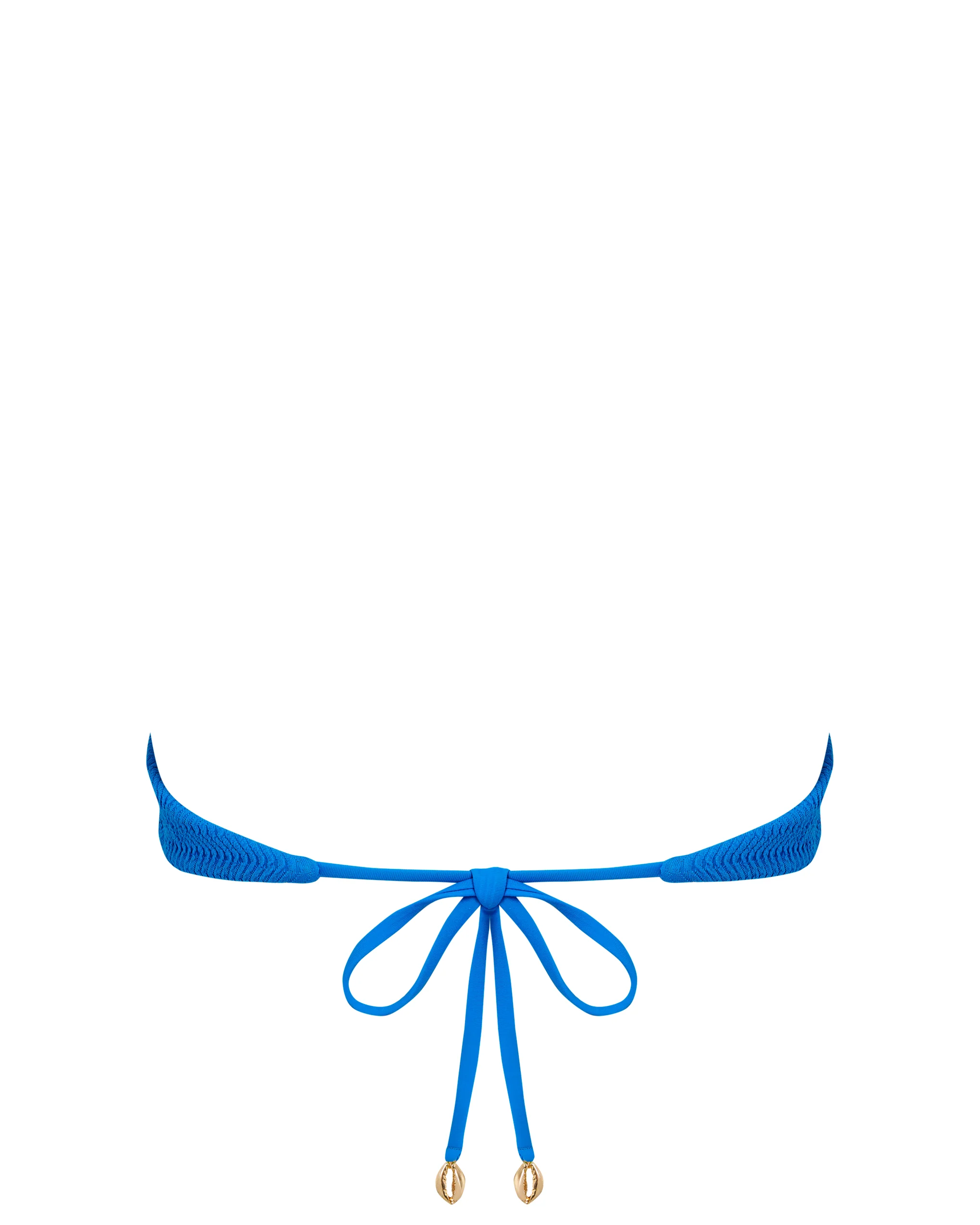 Shala Multi-Way Bandeau Bikini Top Blue