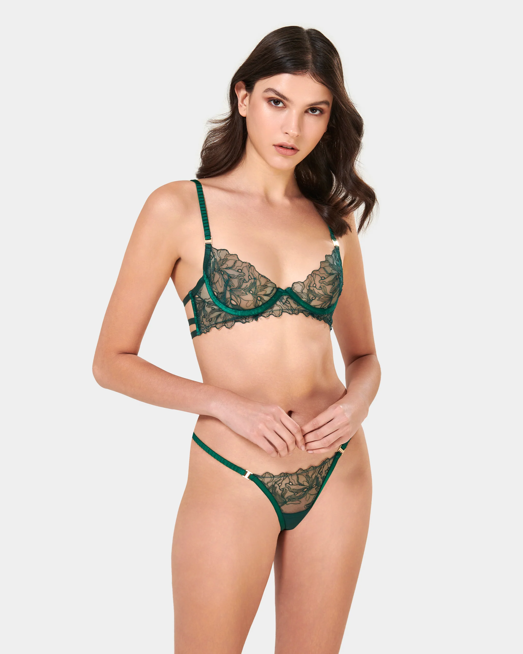 Astra Bra Aventurine Green