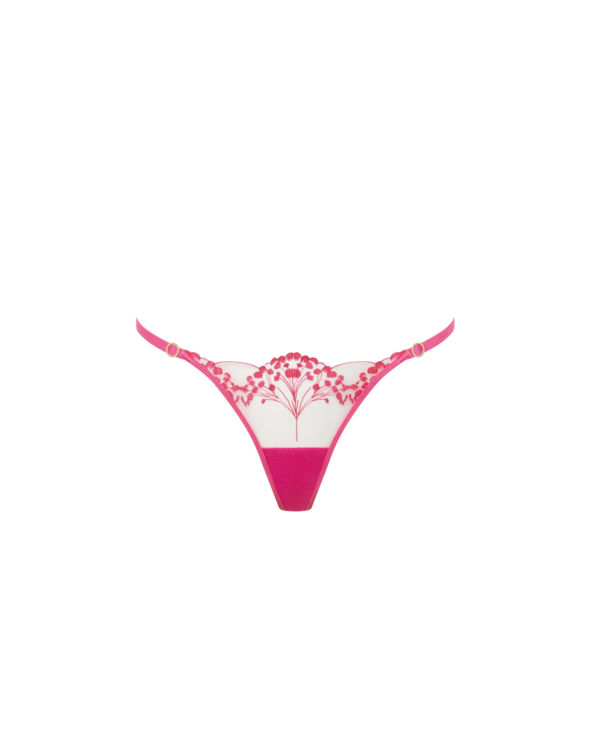 Marisa Thong Fuchsia Pink/Sheer