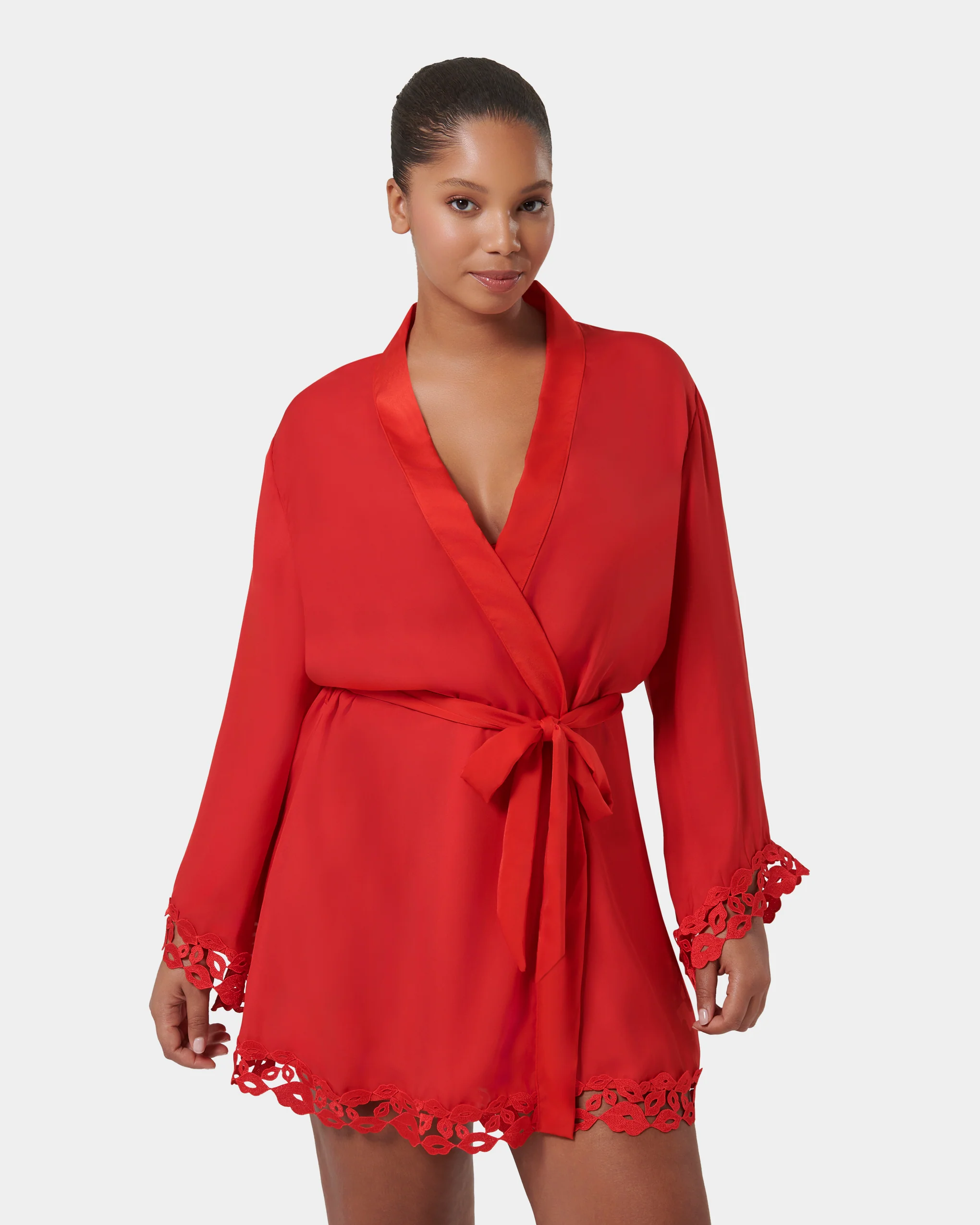 Marian Kimono Red