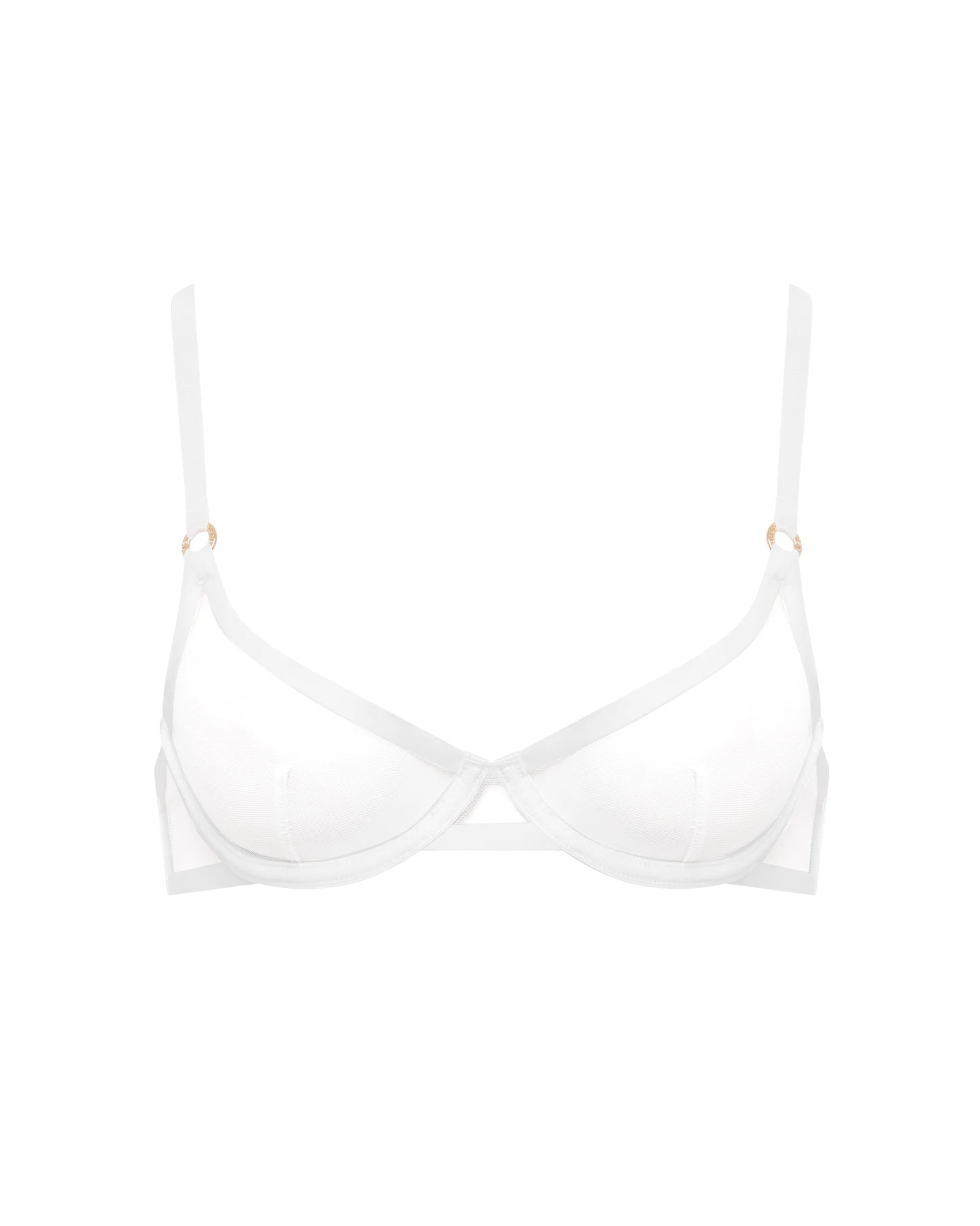 Naomi Wired Bra White