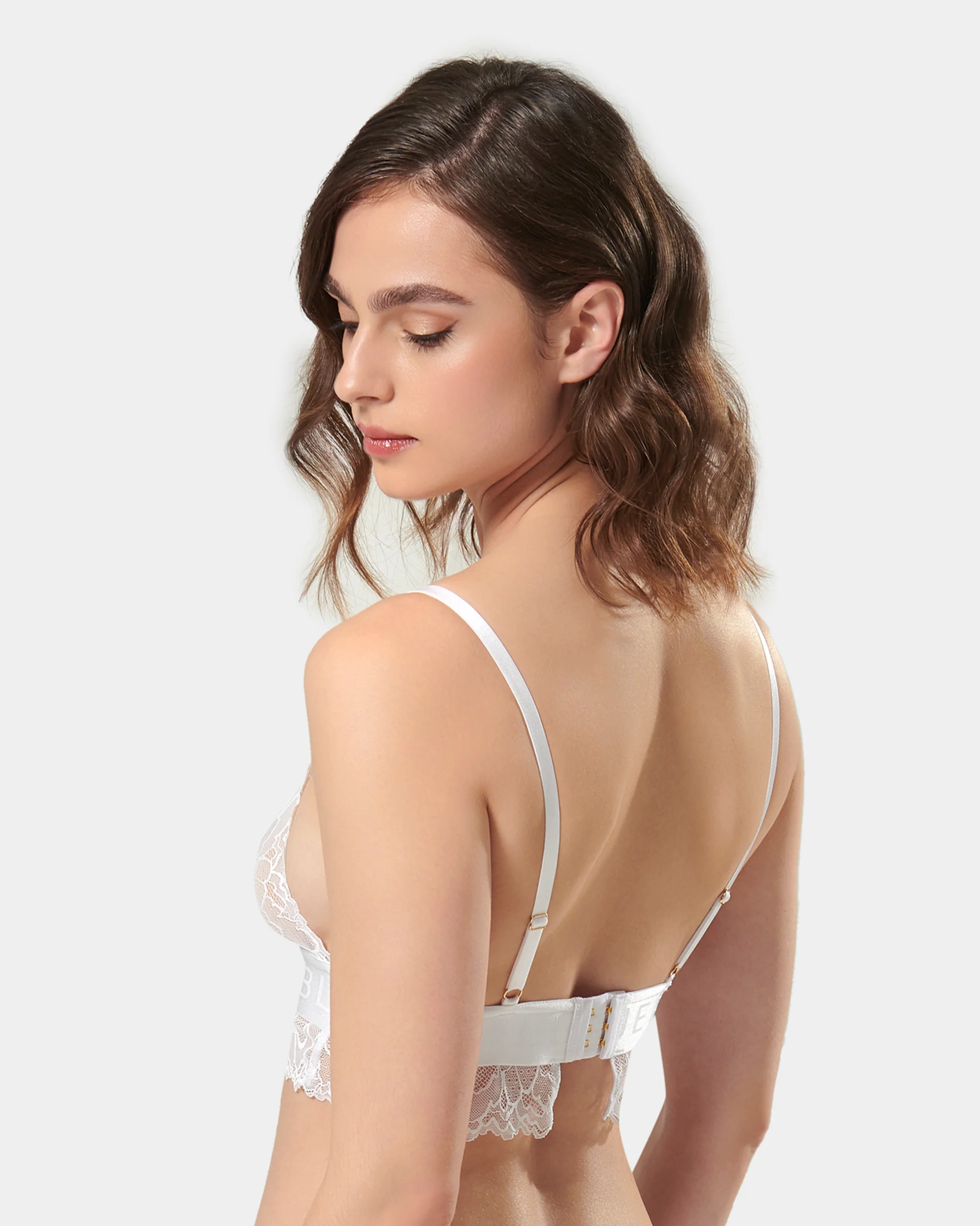 Tori Soft Bralette White