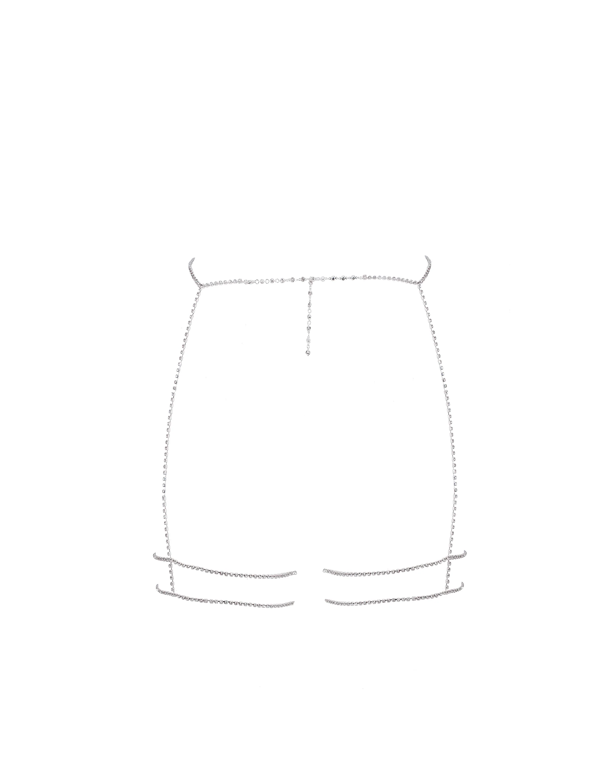 BB x Ashish Body Jewellery Thigh Harness