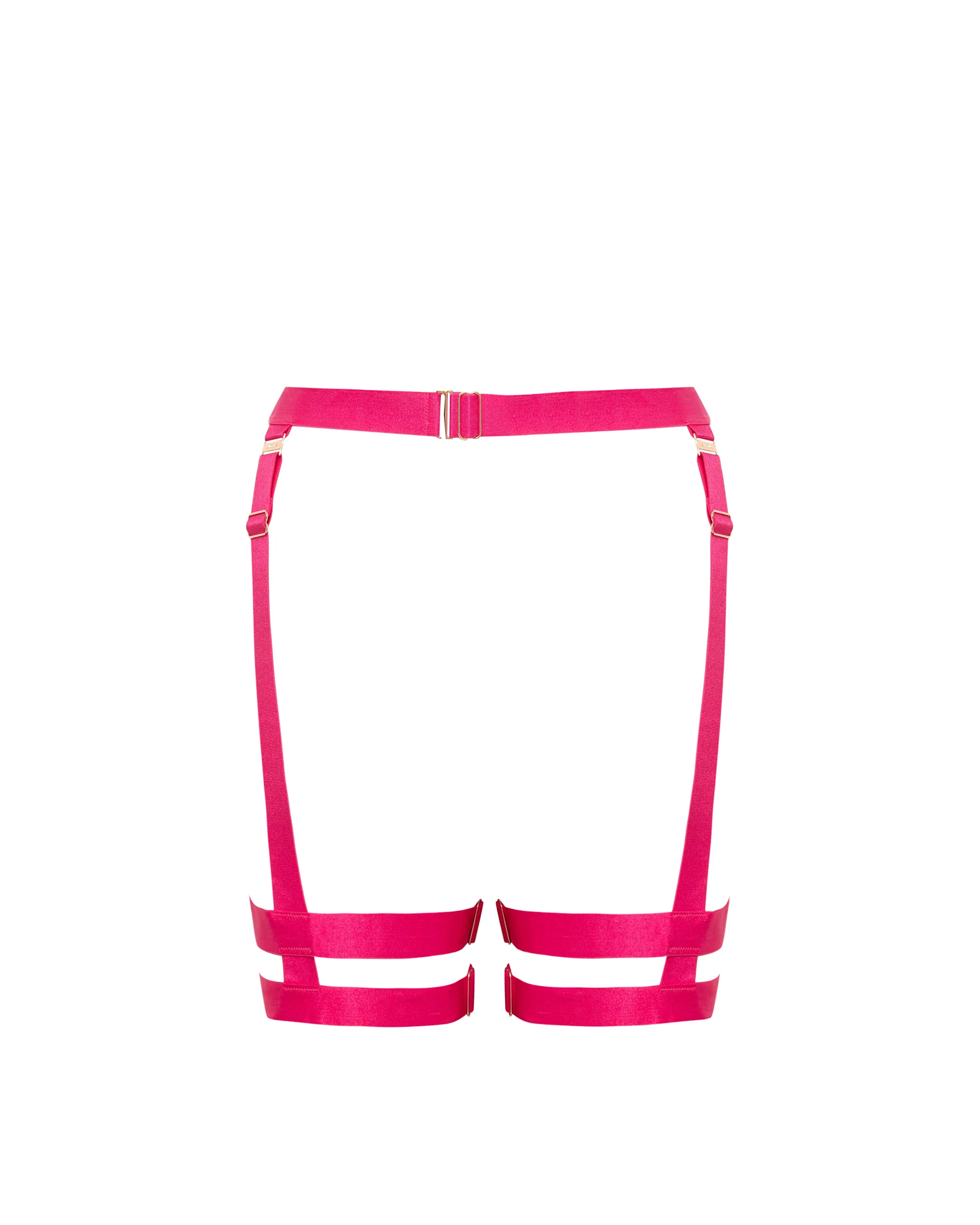 Trinity Thigh Harness Fuchsia Pink