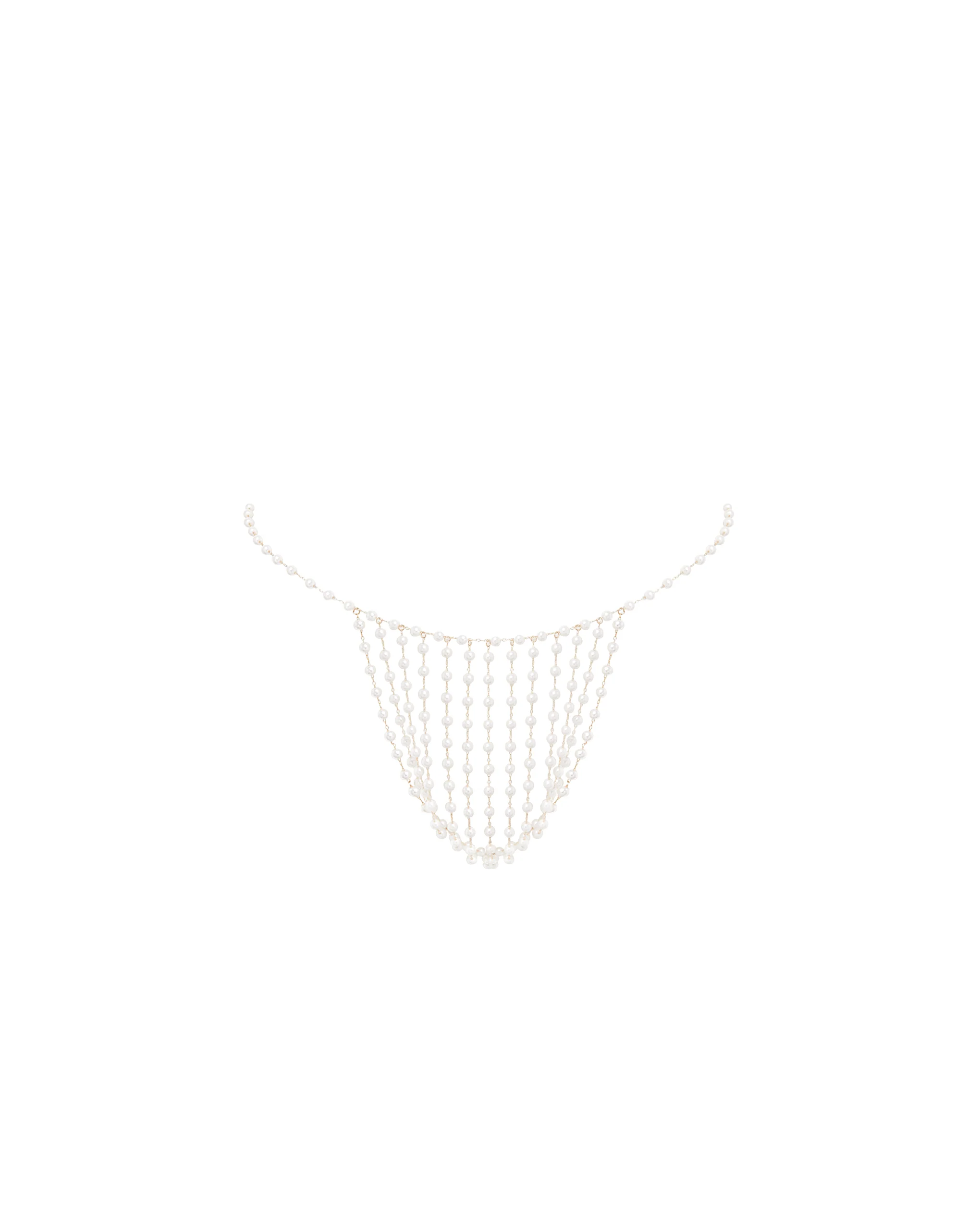 Pearl Thong Pearl/Gold