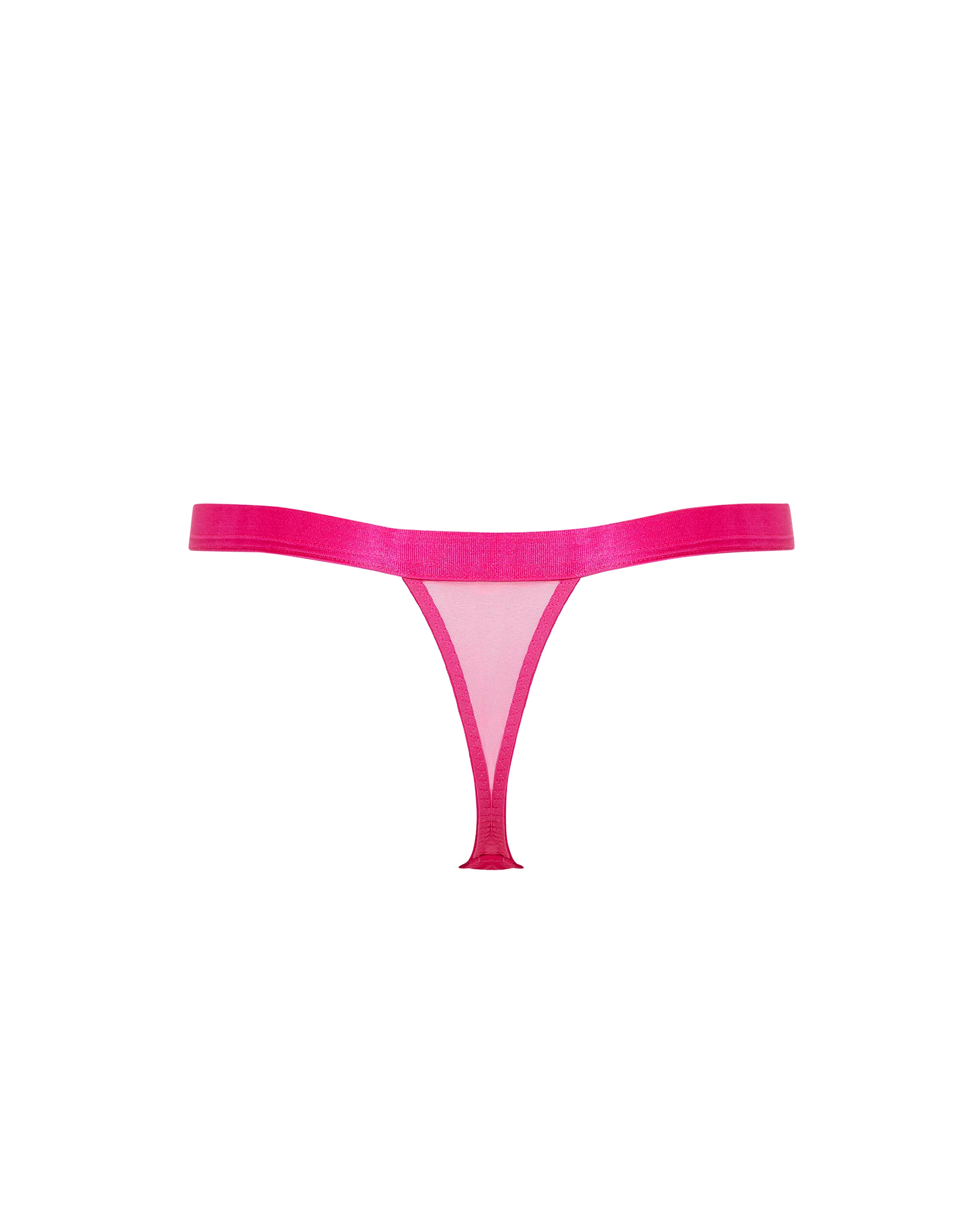 Trinity Thong Fuchsia Pink
