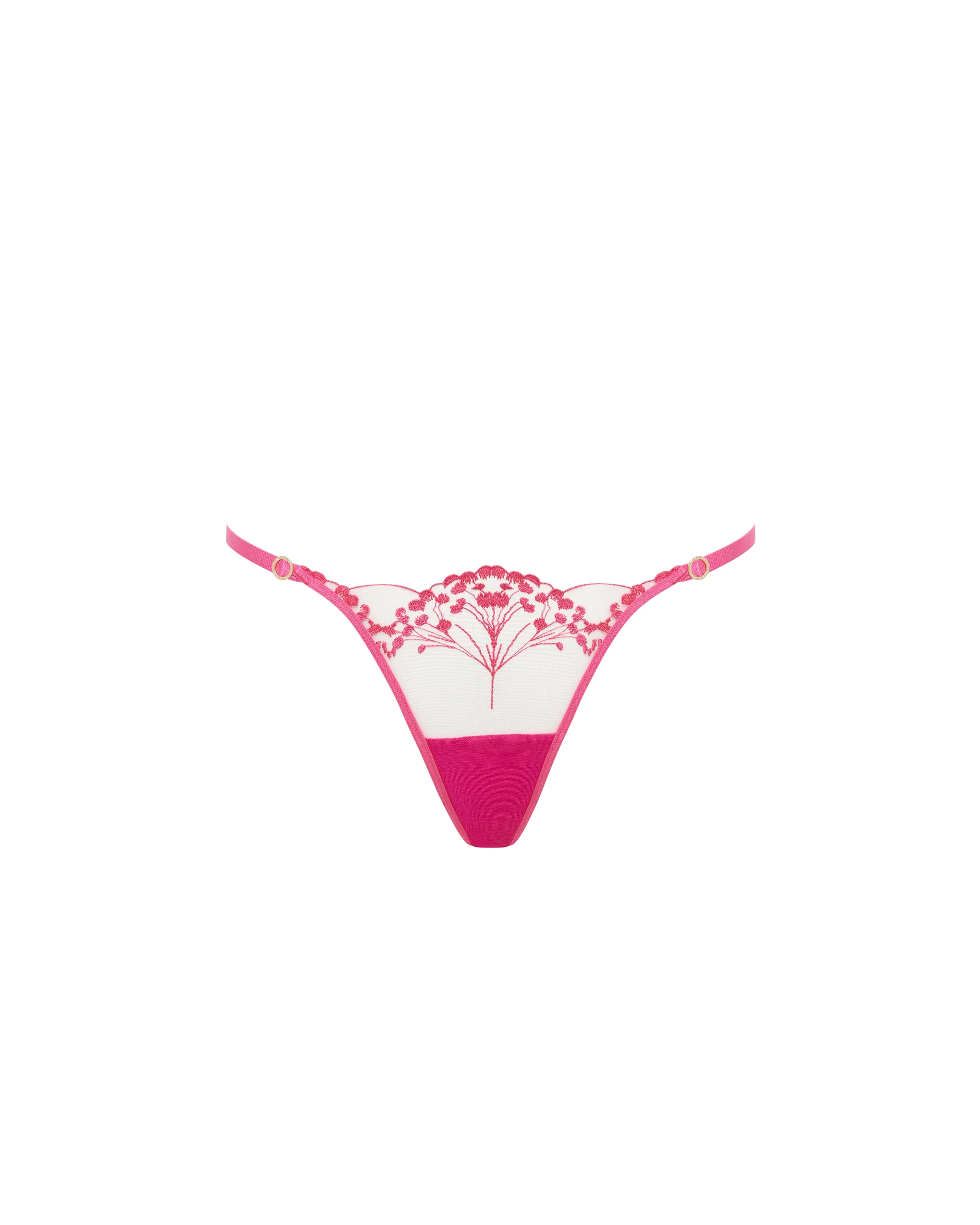 Marisa Brief Fuchsia Pink/Sheer