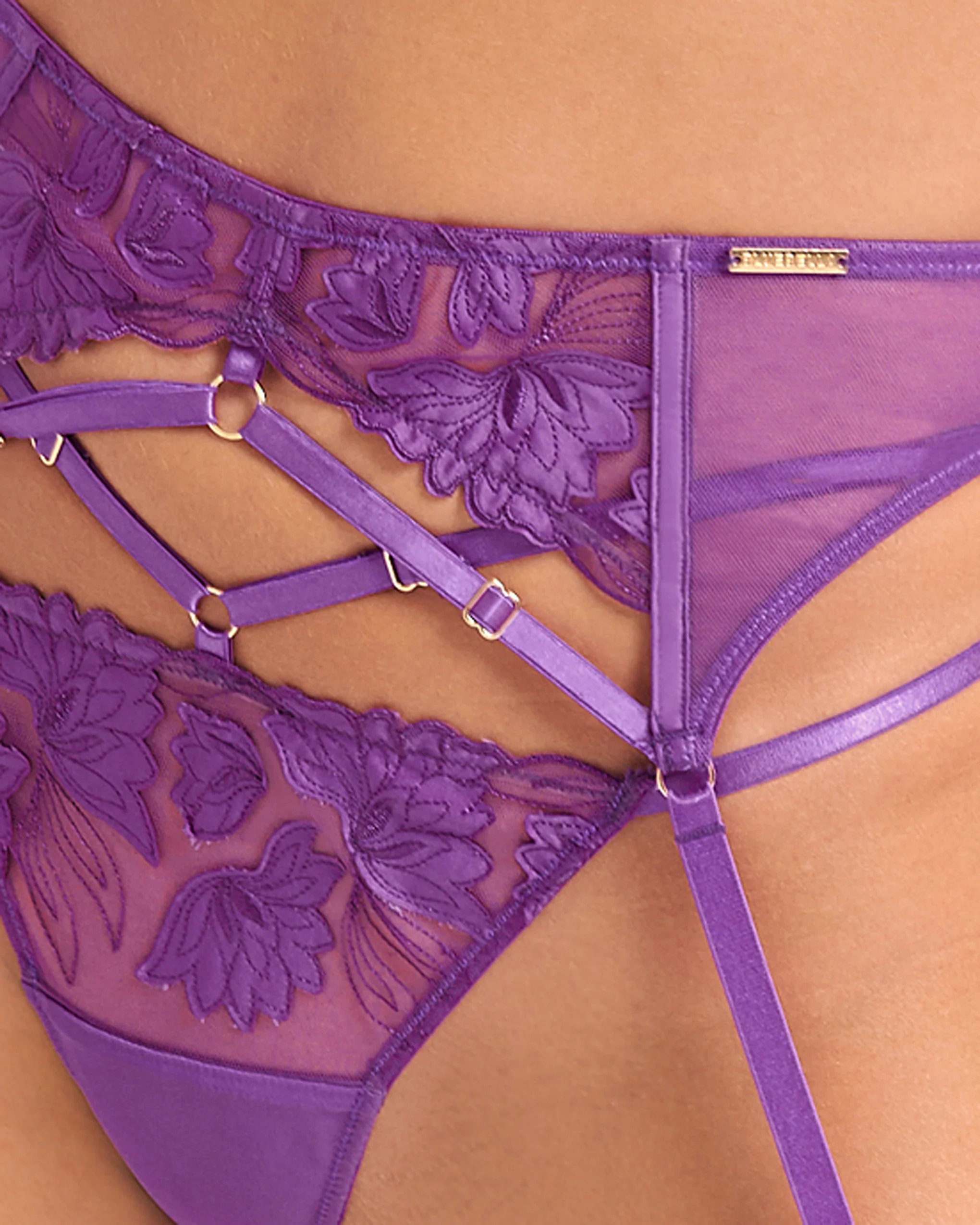 Isla Suspender Electric Purple