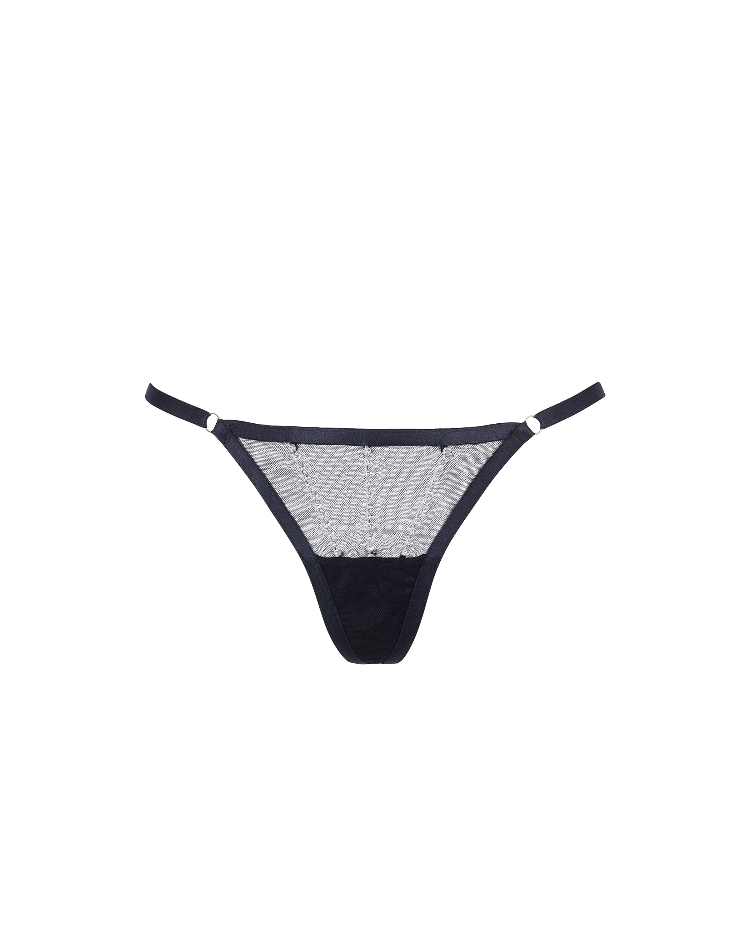 Zenn Thong Black/Silver