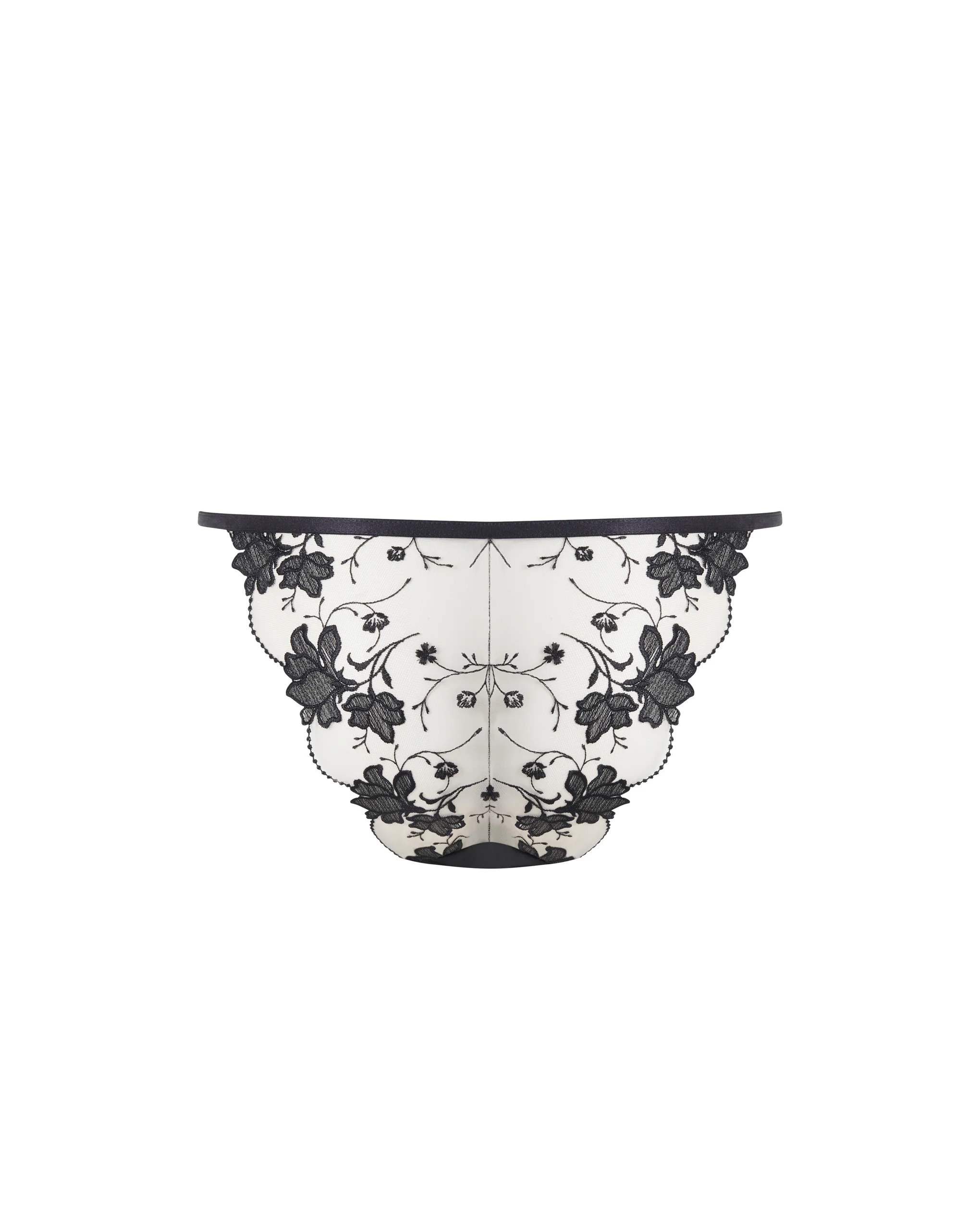 Yvette Brief Black/Sheer