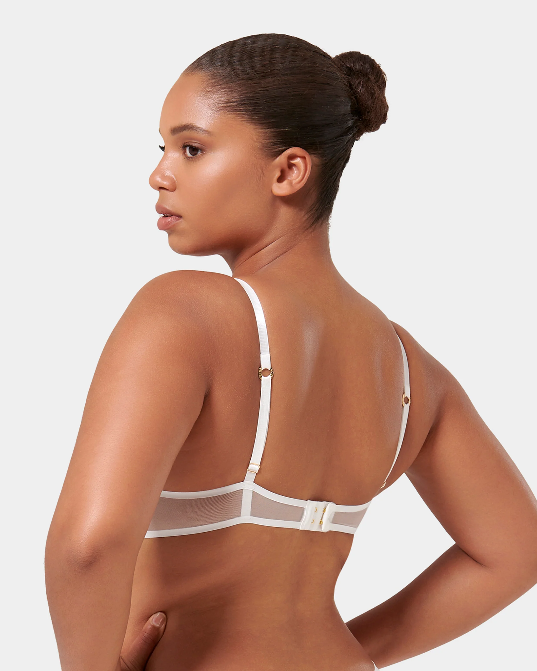 Naomi Wired Bra White