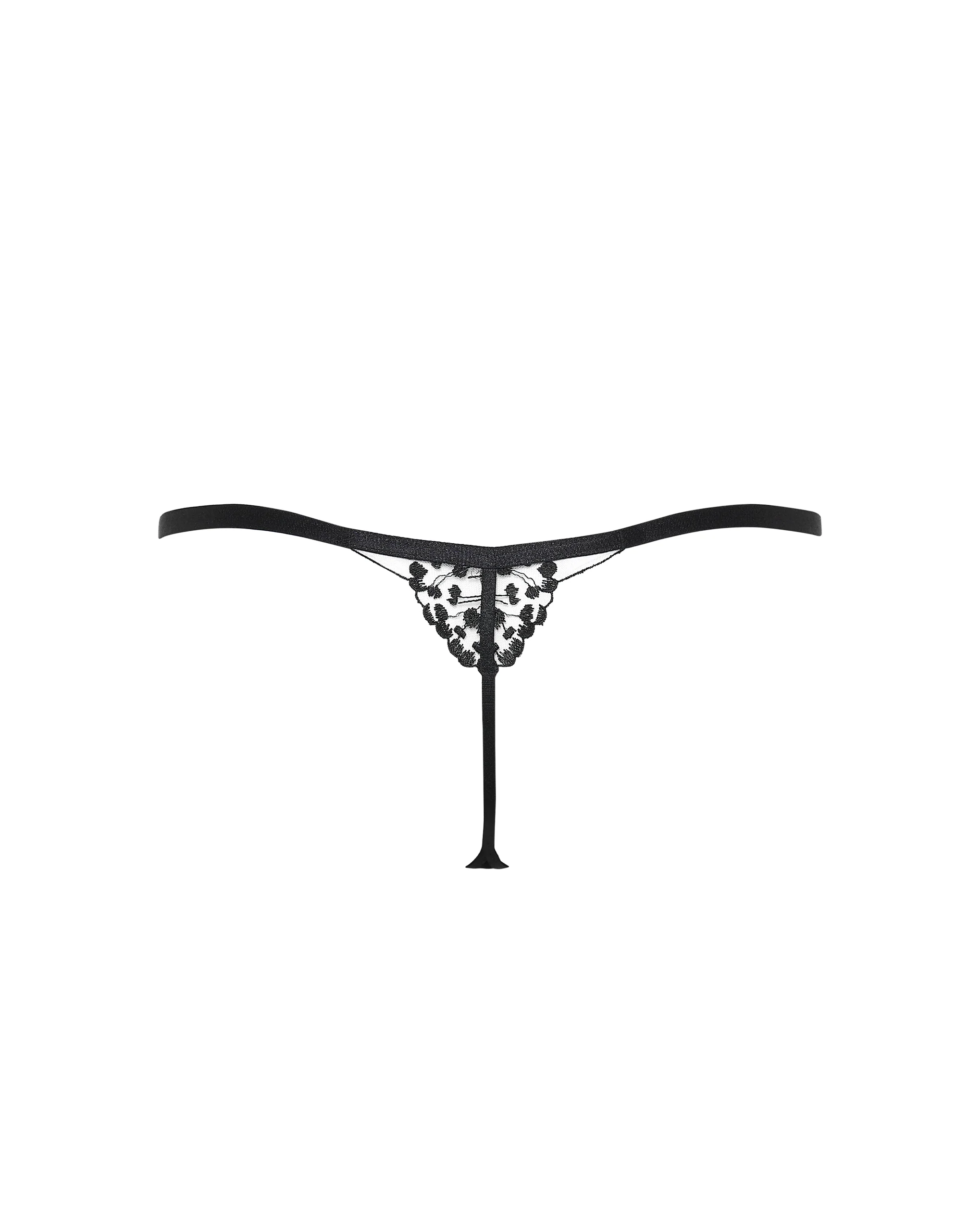 Marisa Thong Black/Sheer