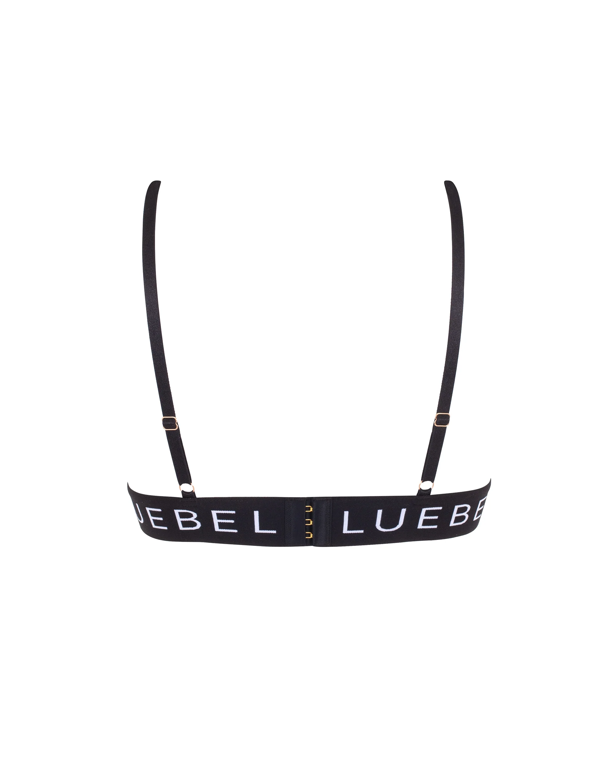 Lulu Eco Bamboo Non Wired Bra Black/White