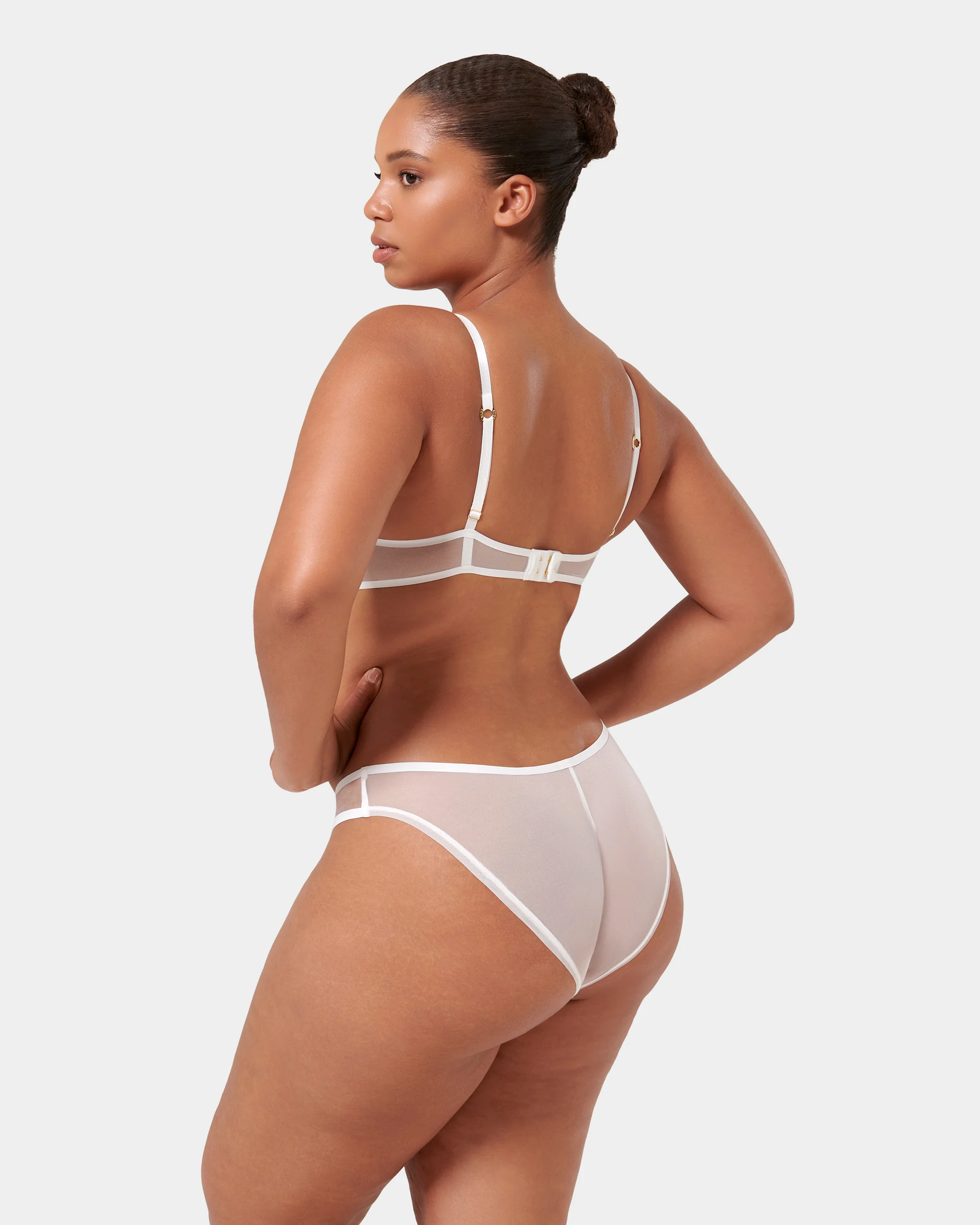 Naomi Wired Bra White