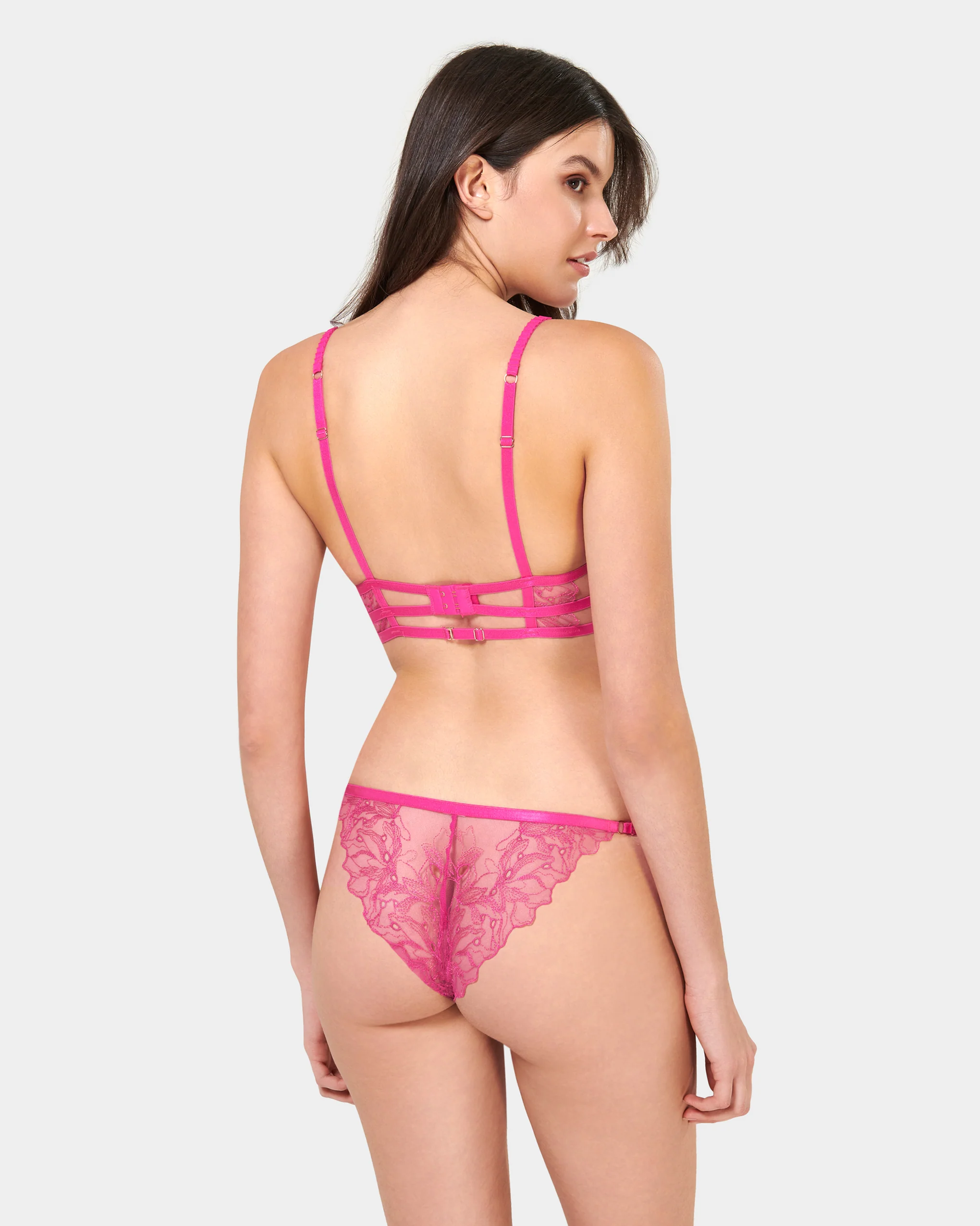 Astra Wired Bra Fuchsia Pink