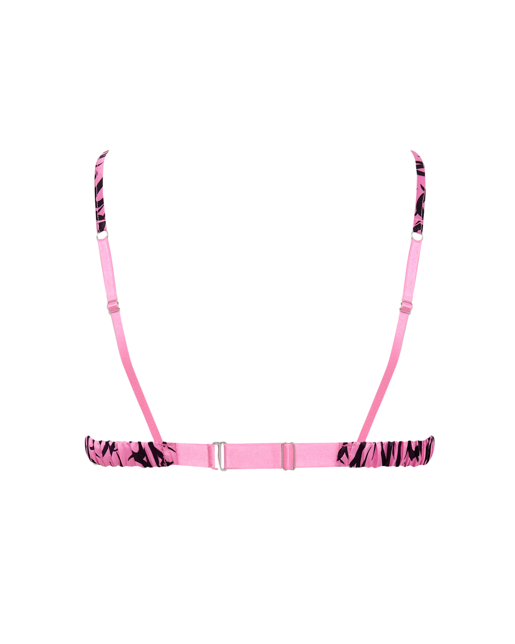 BB x Ashley Williams Tattoo Print Luxury Satin Soft Bra