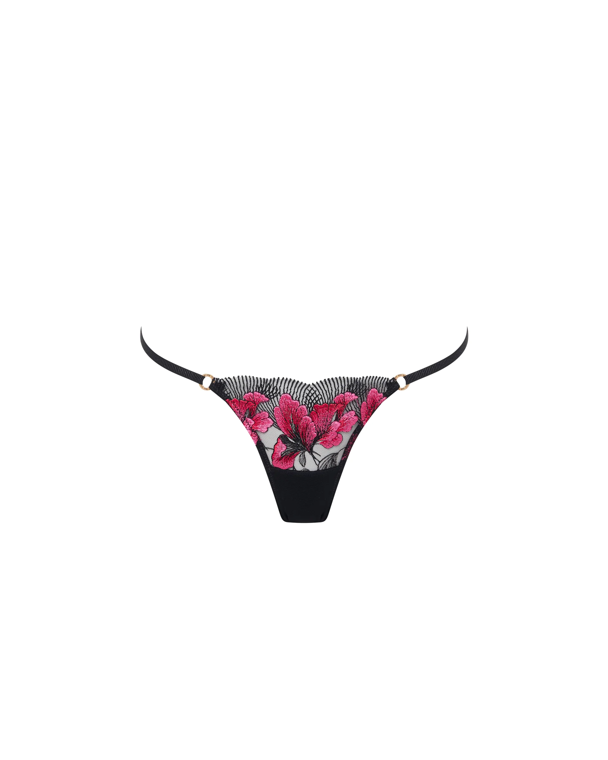Vivienne Brief Fuchsia Pink/Red/Black
