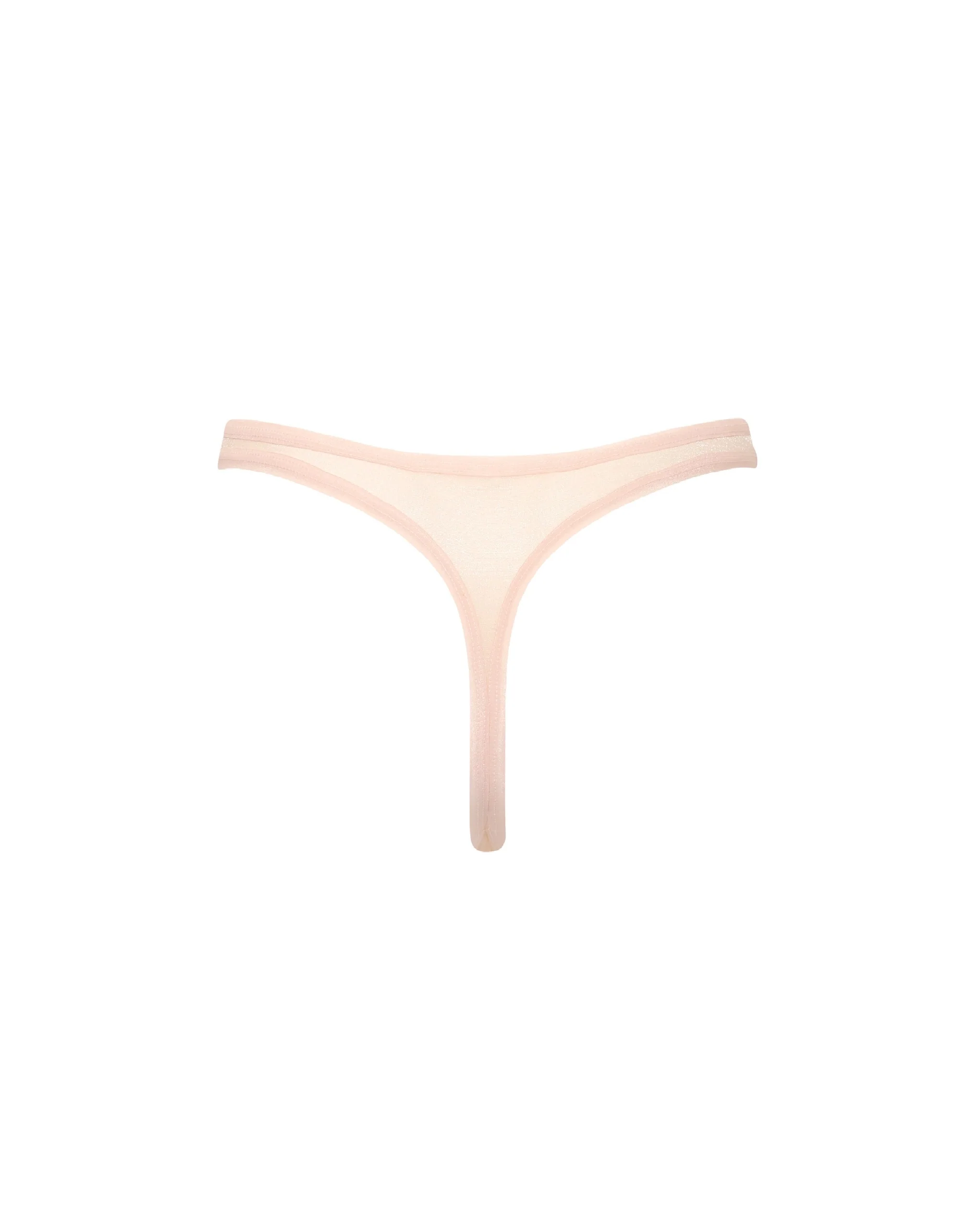 Thena High-Waist Thong Frosted Caramel