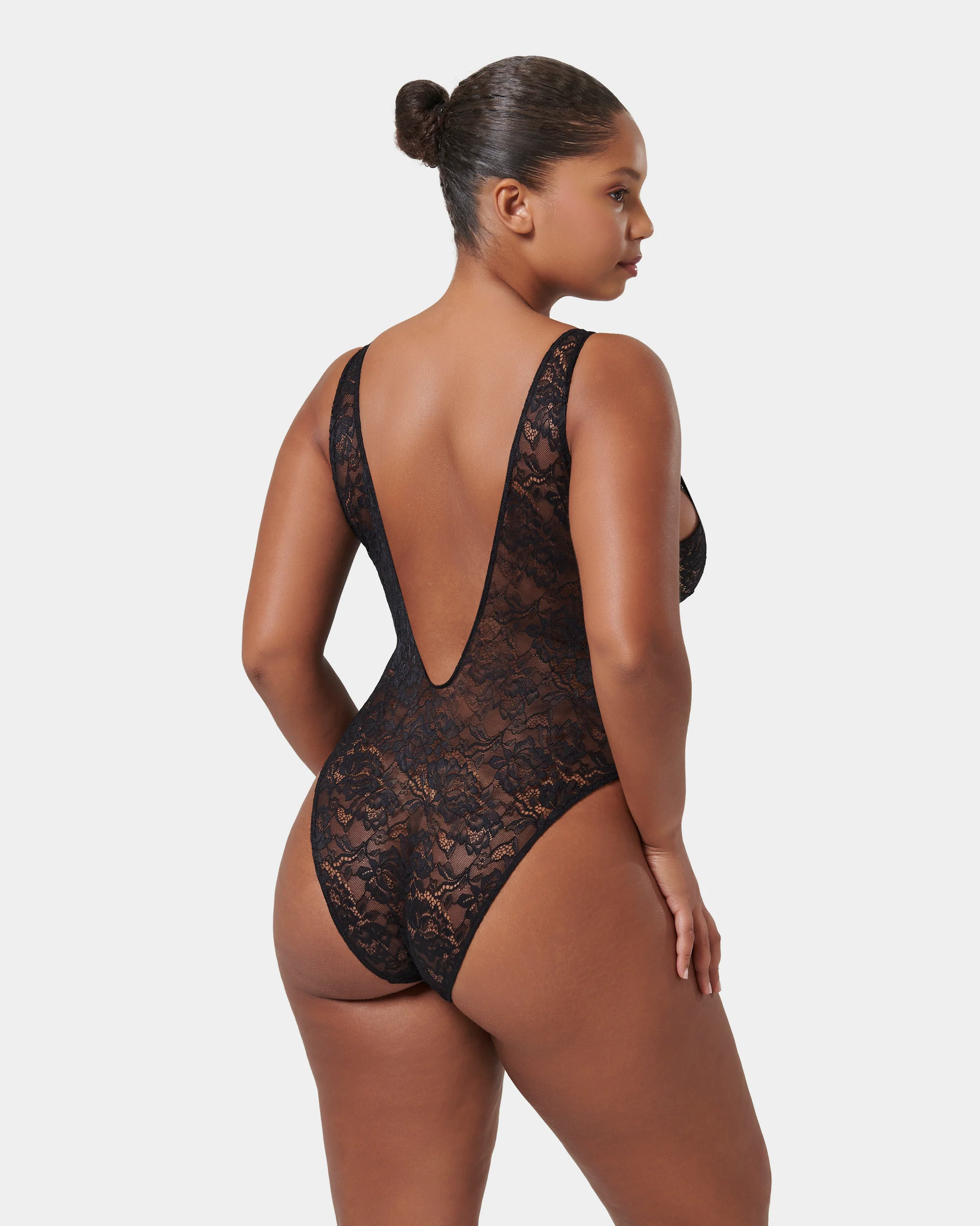 Fallon Soft Bodysuit Black