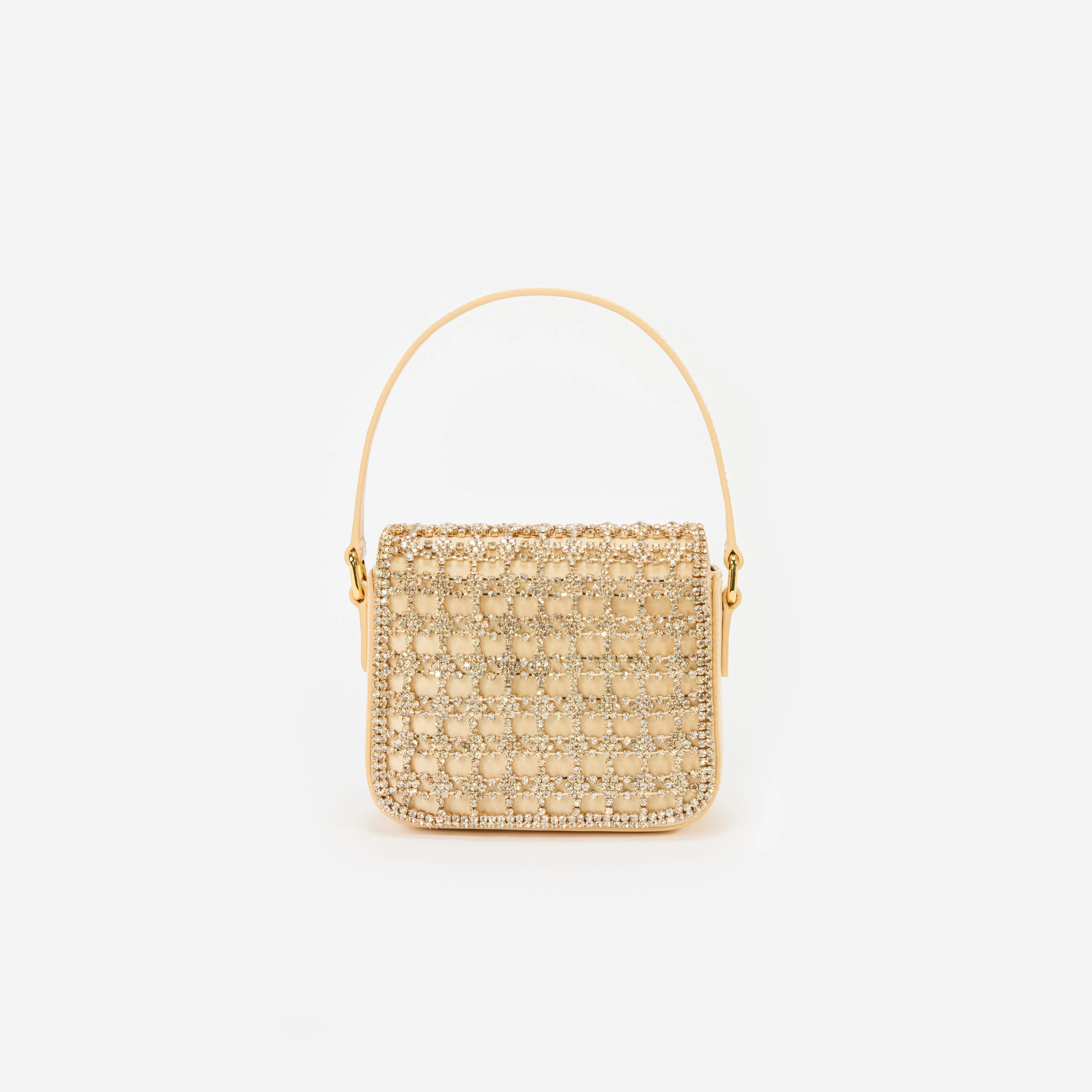 Gold Crystal Micro Bag