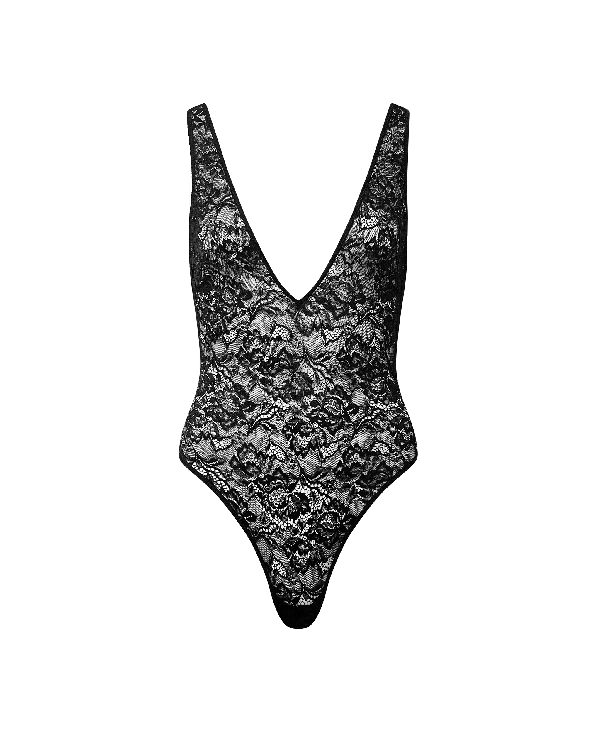 Fallon Soft Bodysuit Black