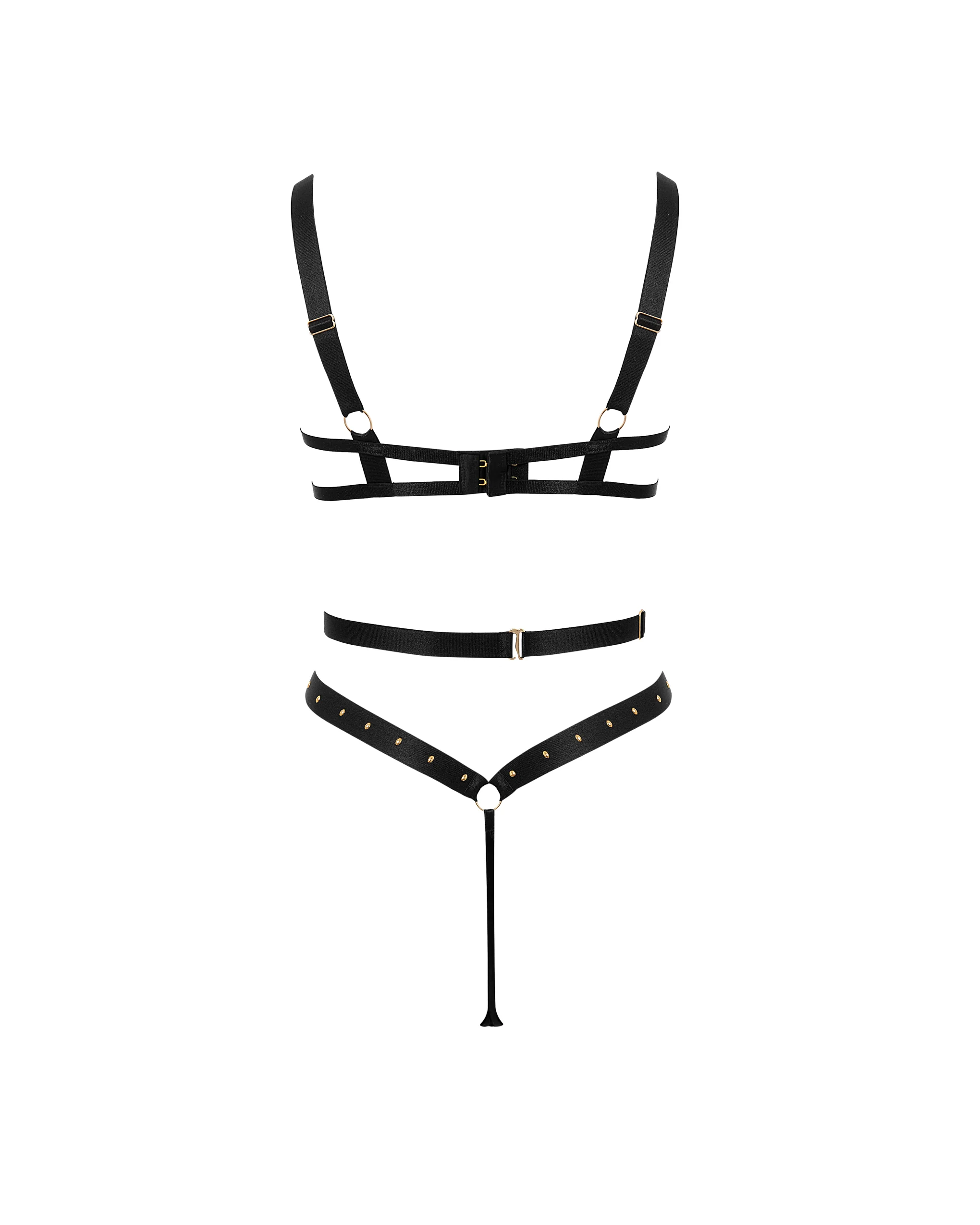 Sana Wired Bodysuit Black