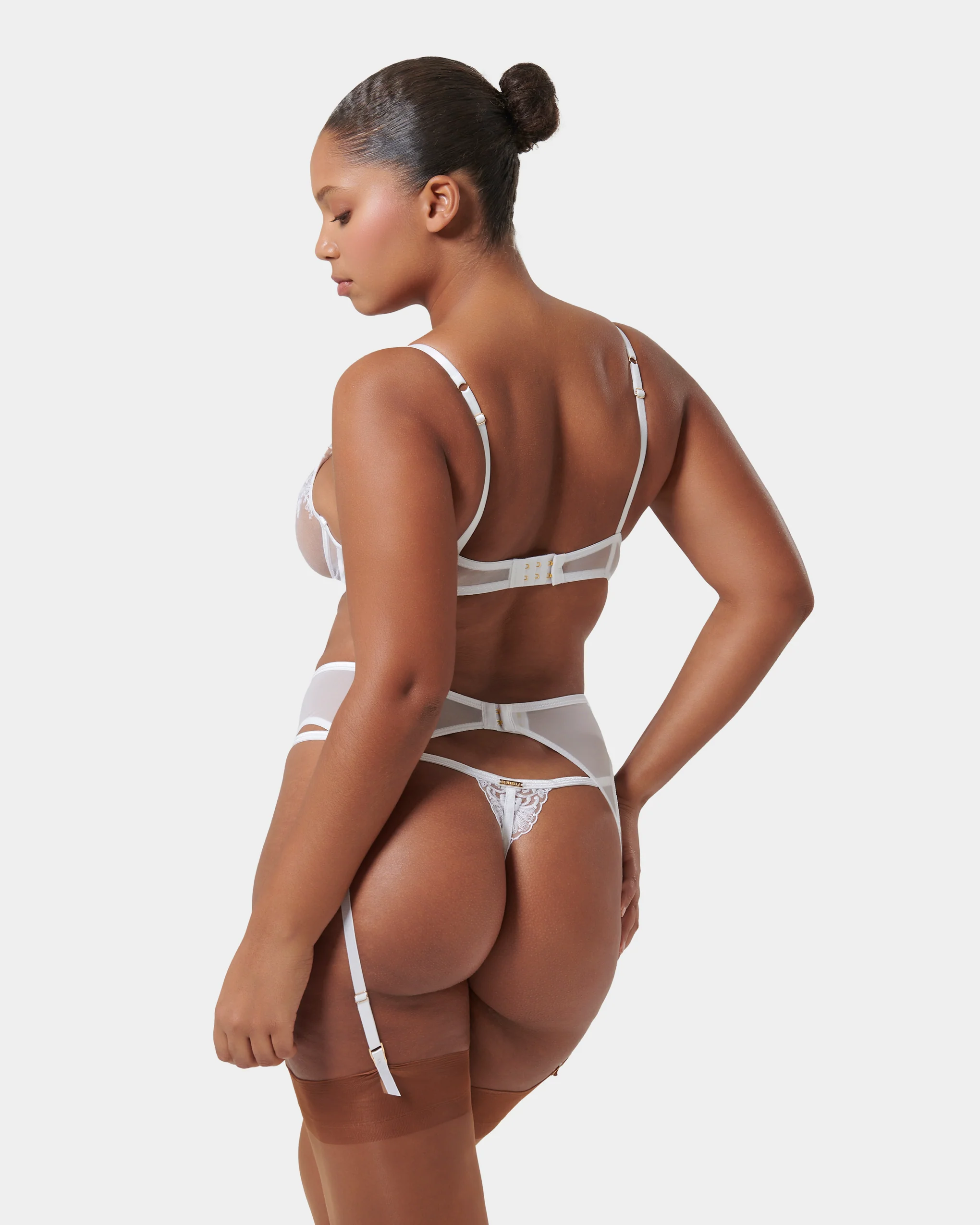 Marseille Suspender White