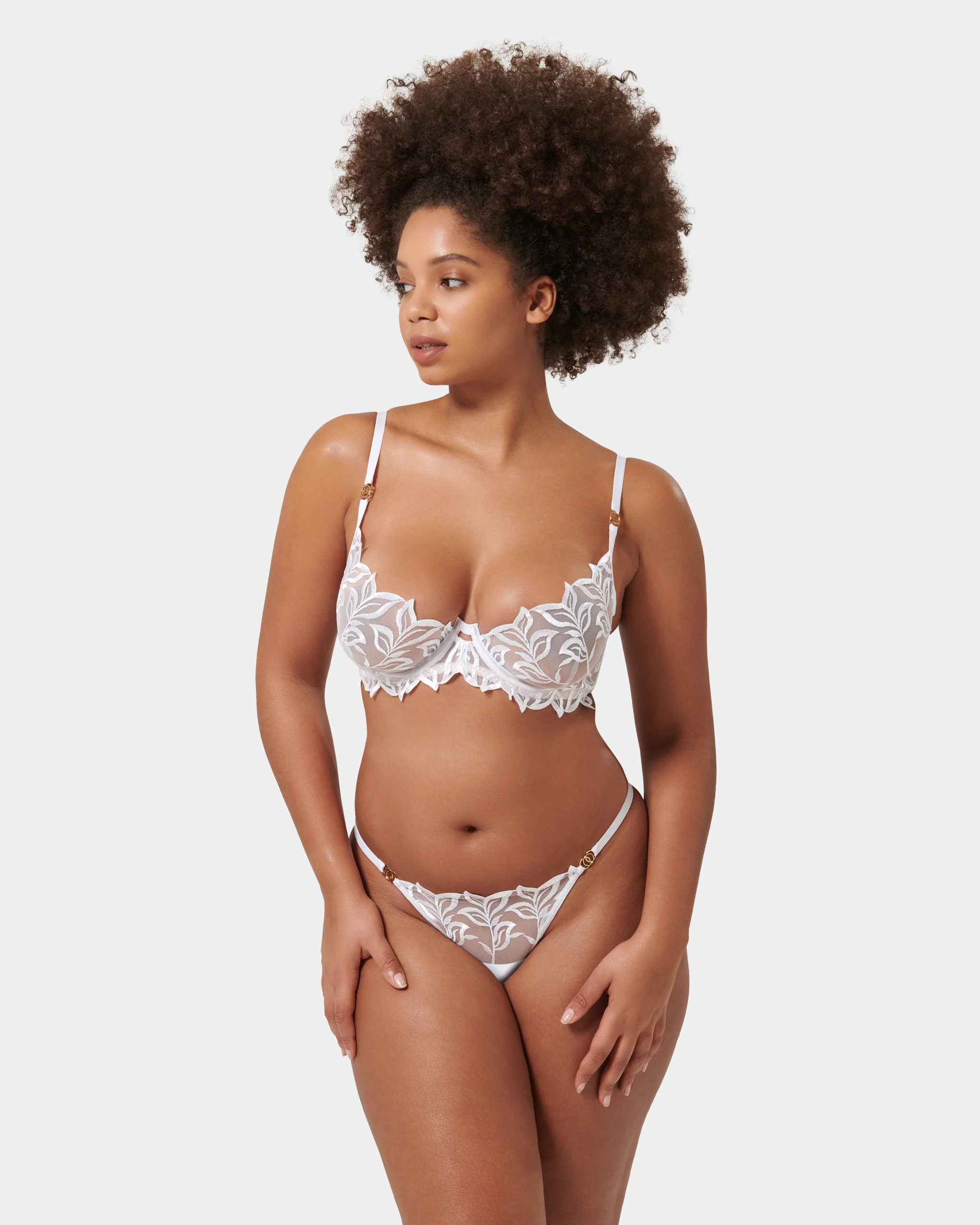 Isadora Wired Bra White