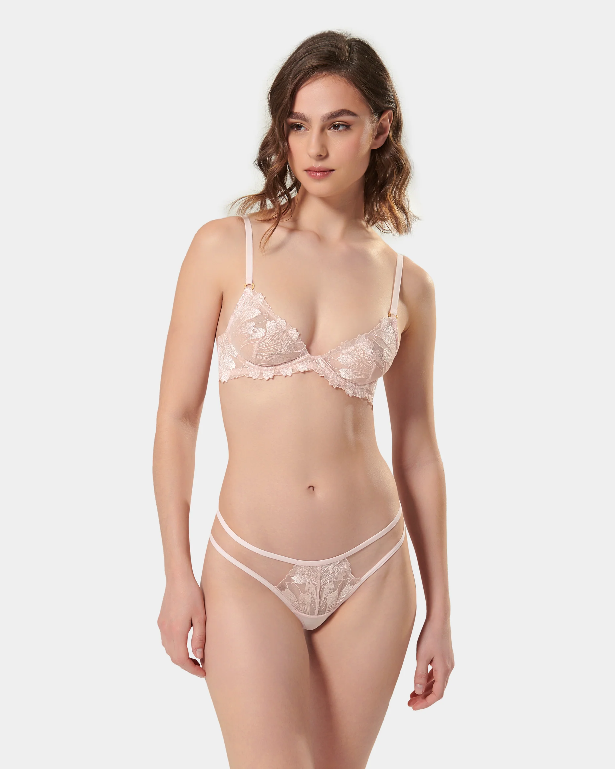 Colette Wired Bra Pearl Pink