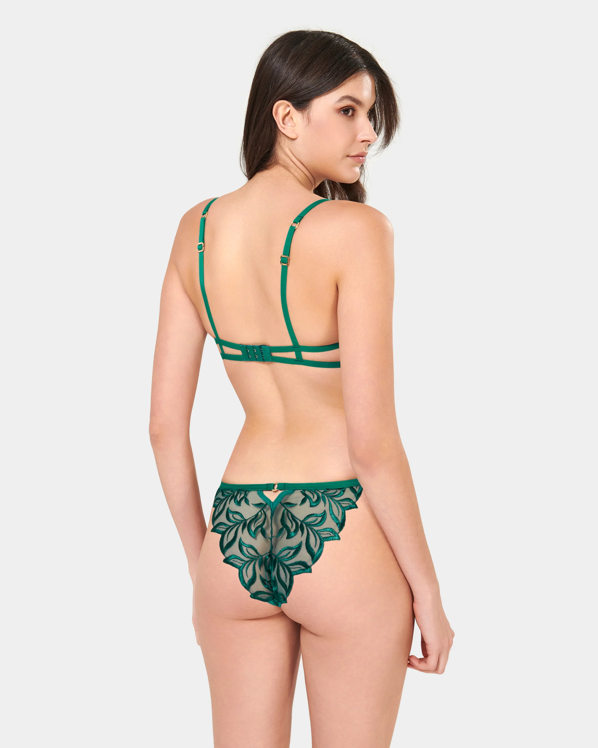 Isadora Bra Aventurine Green