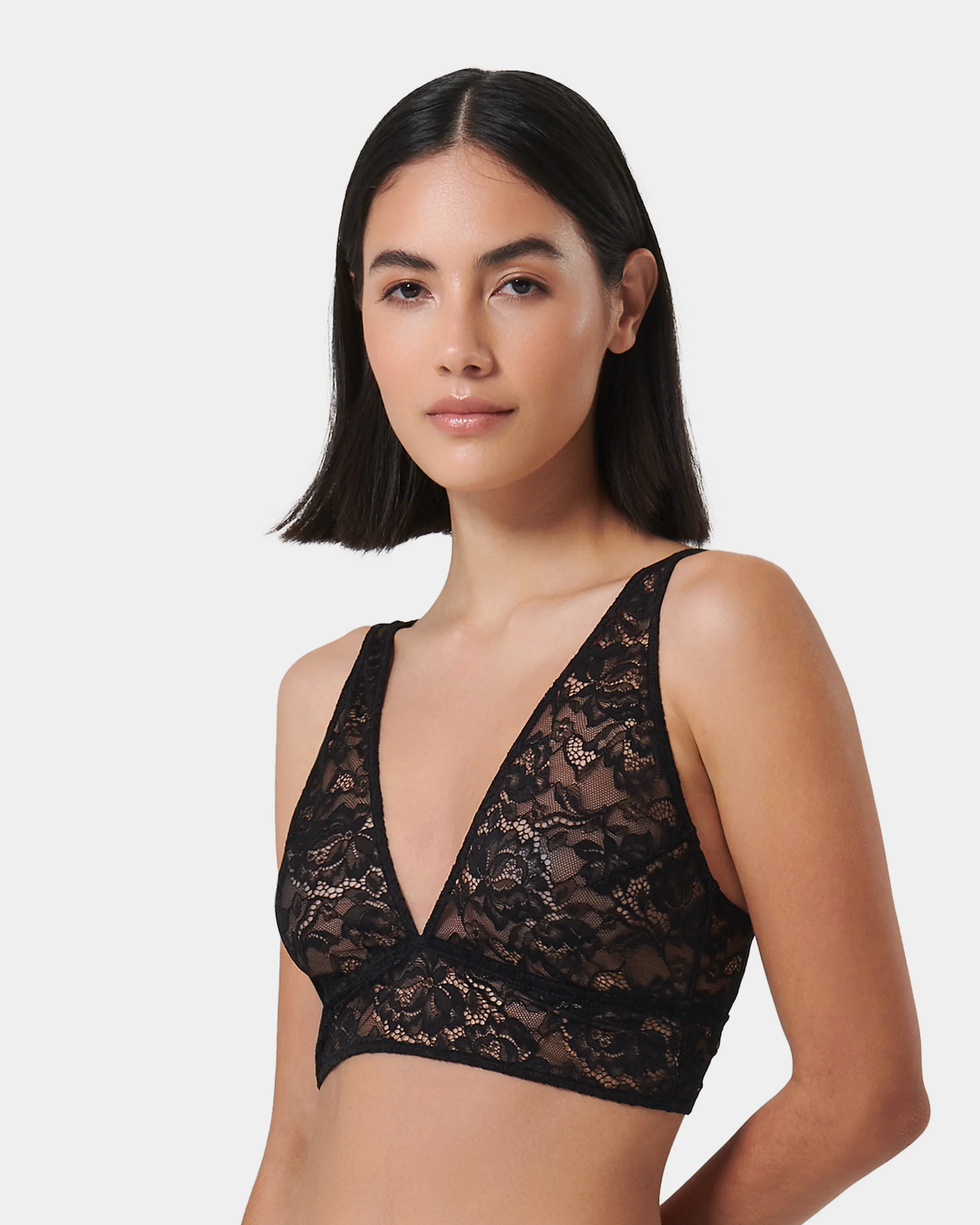 Fallon Soft Bra Black