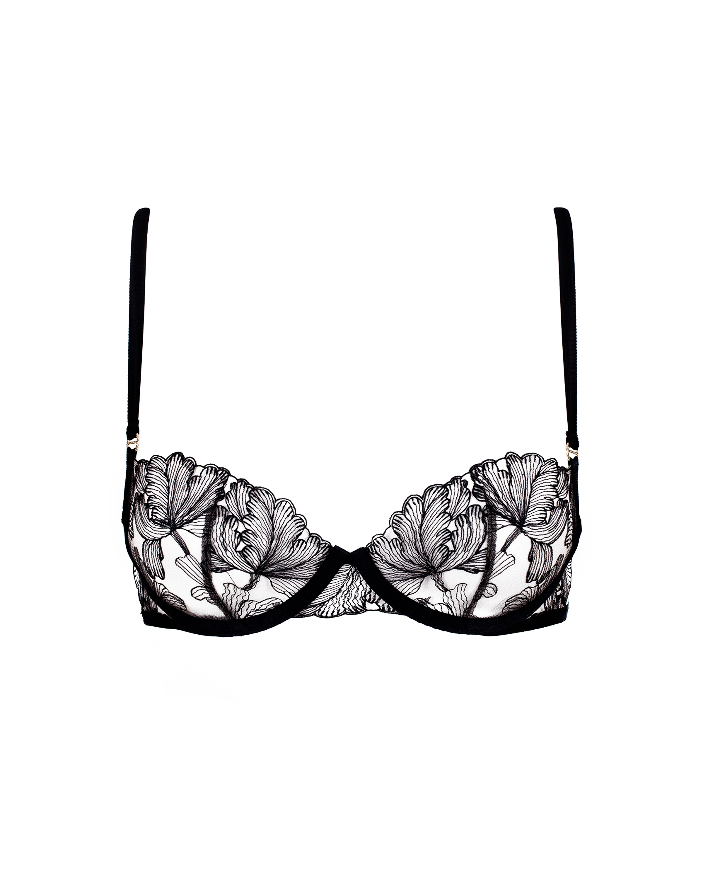 Alula Bra Black/Sheer