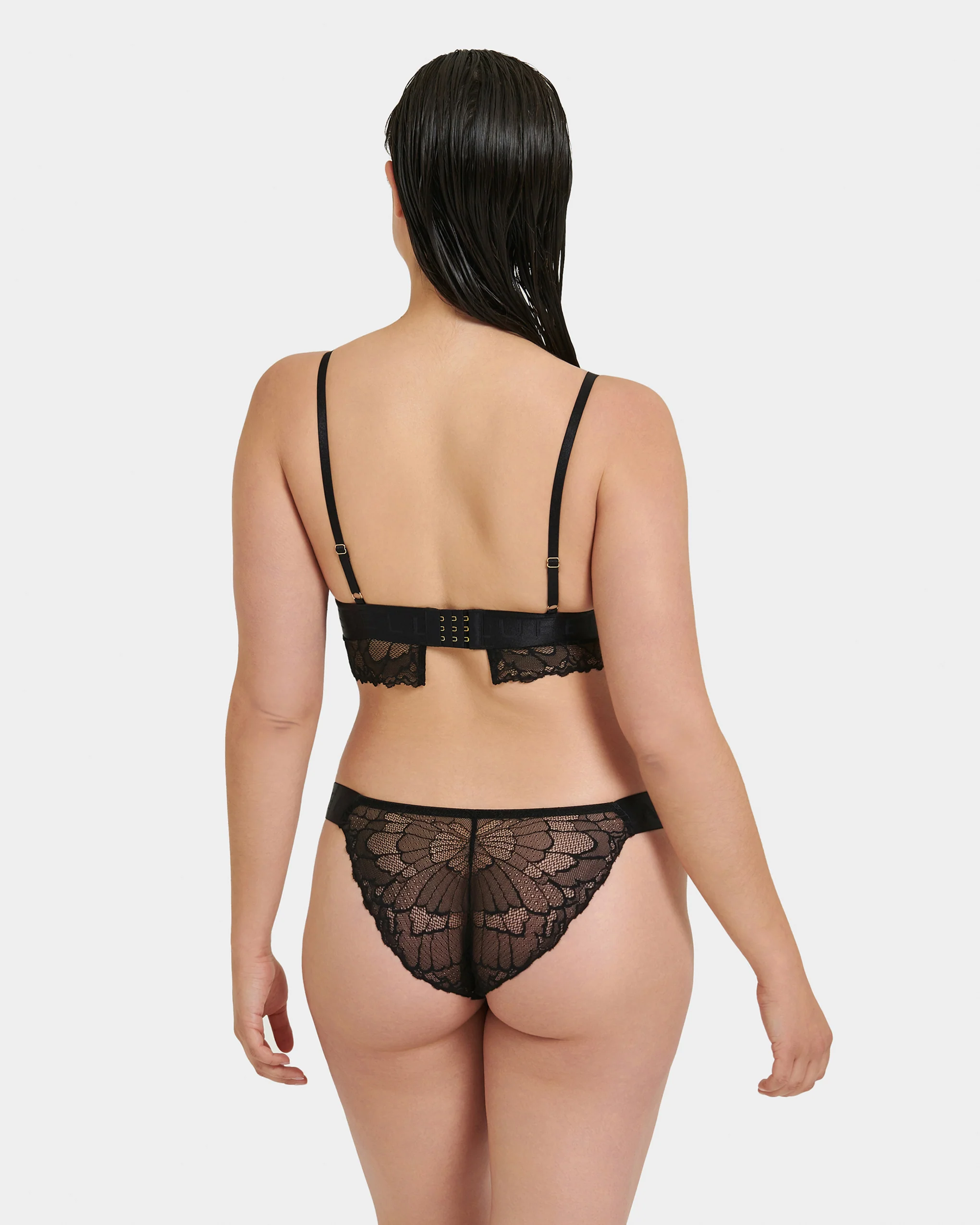 Tori Soft Bralette Black