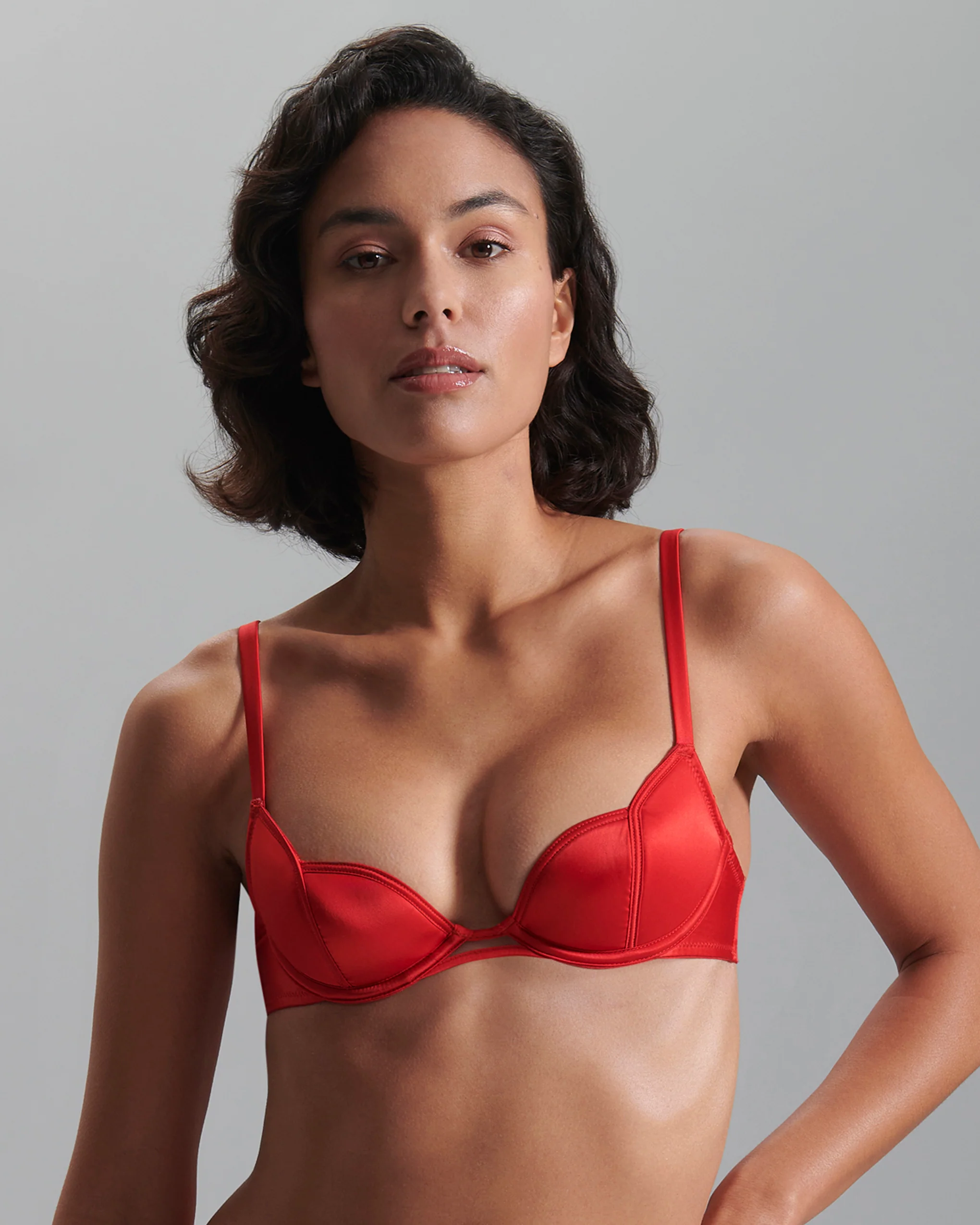 Cara Wired Bra Red