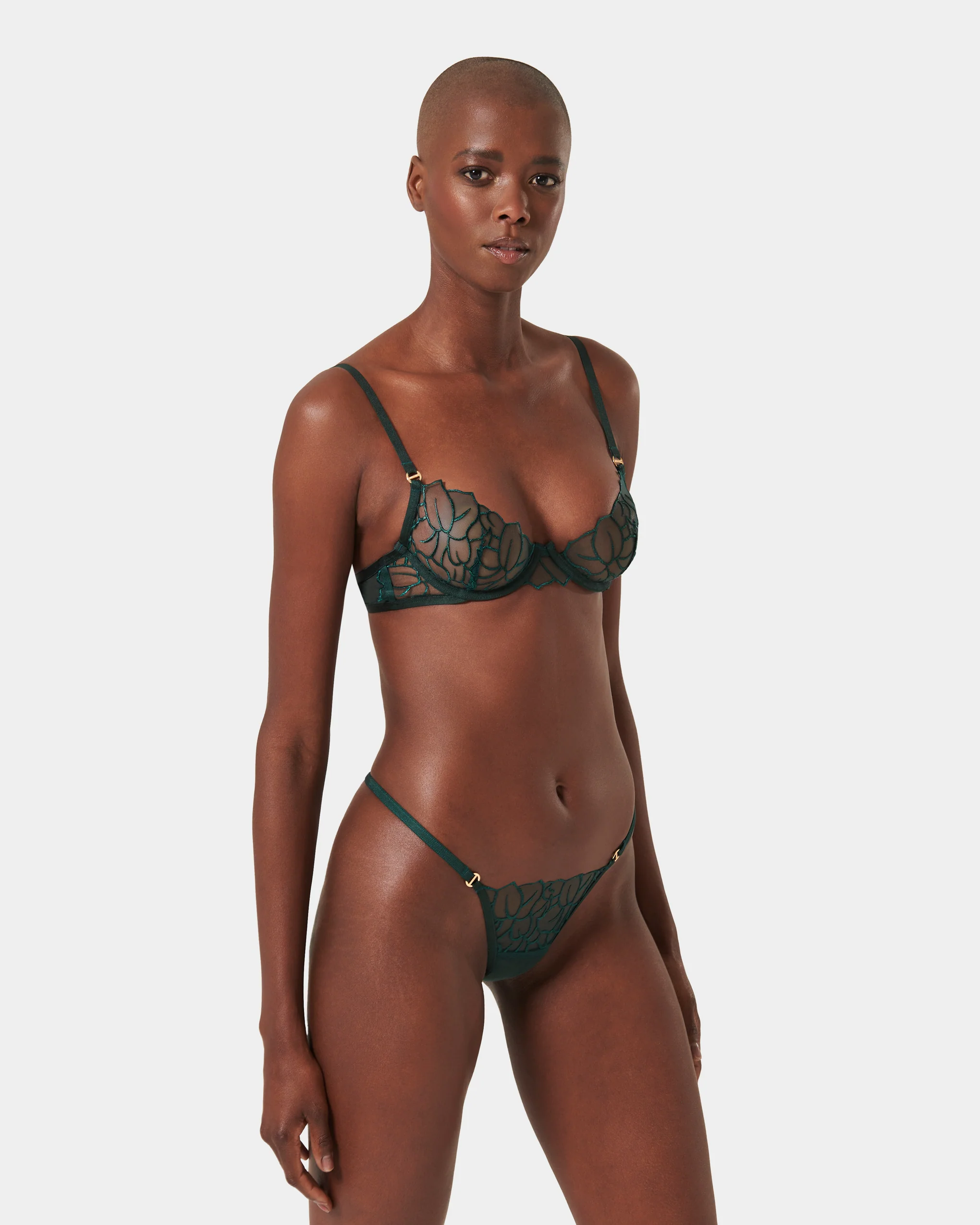 Set: Laurel Botanical Garden Green