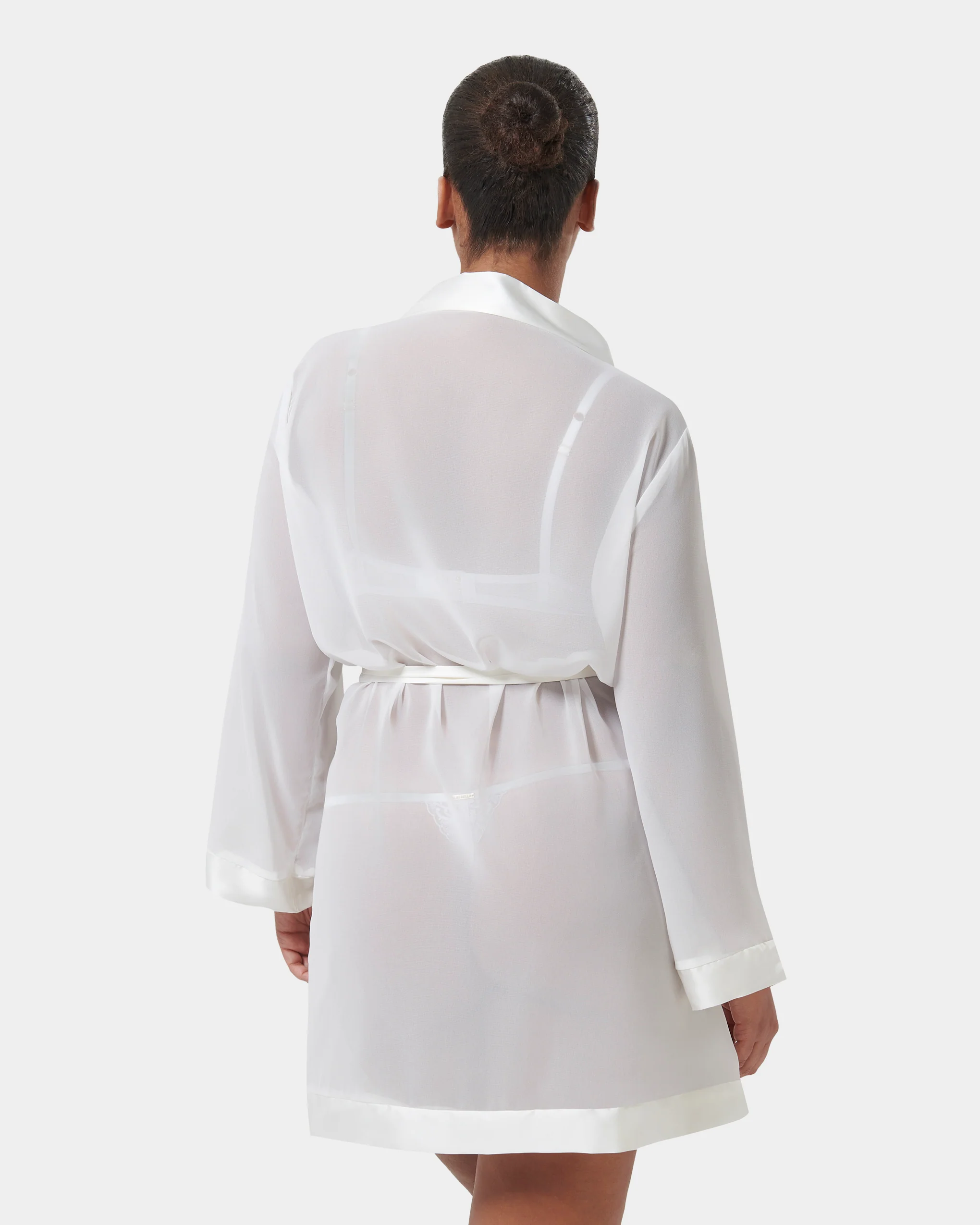 Chiffon Kimono Ivory