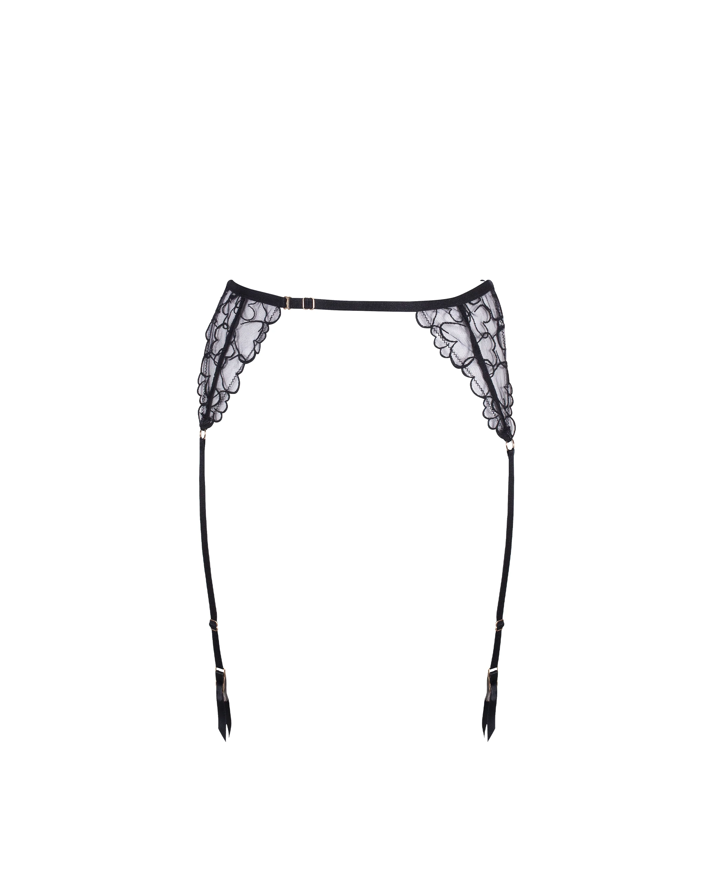 Valentina Suspender Black