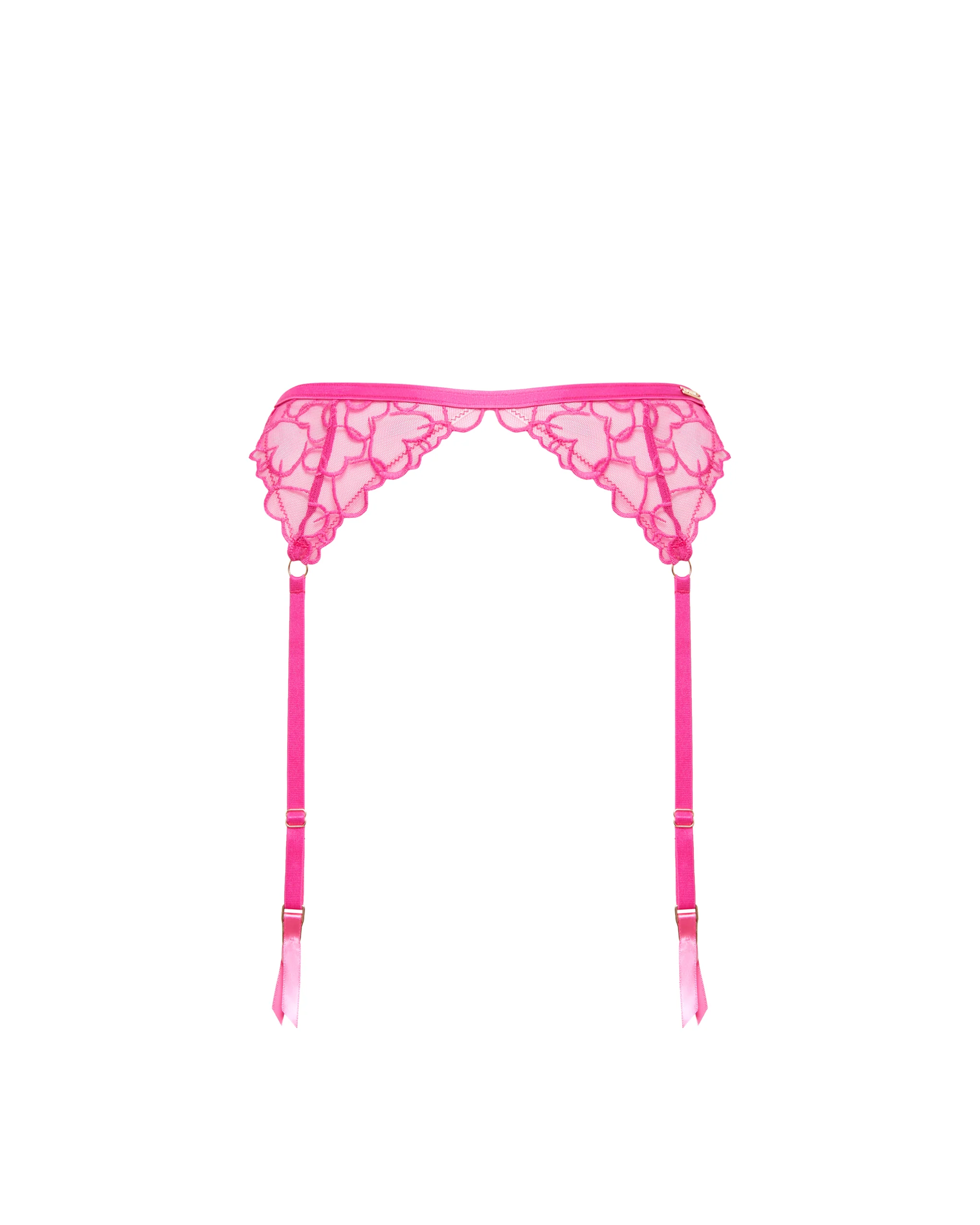Valentina Suspender Fuchsia Pink