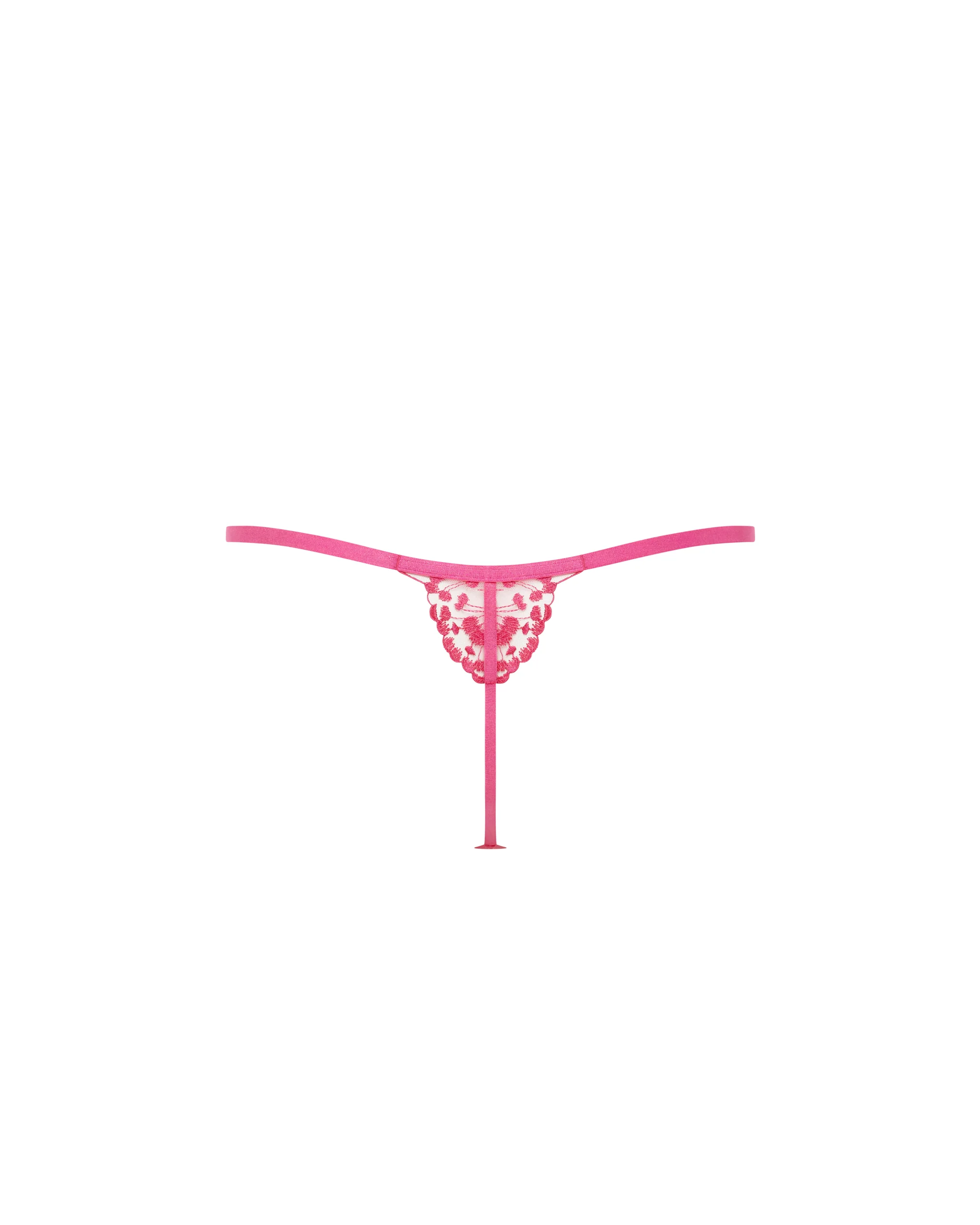 Marisa Thong Fuchsia Pink/Sheer